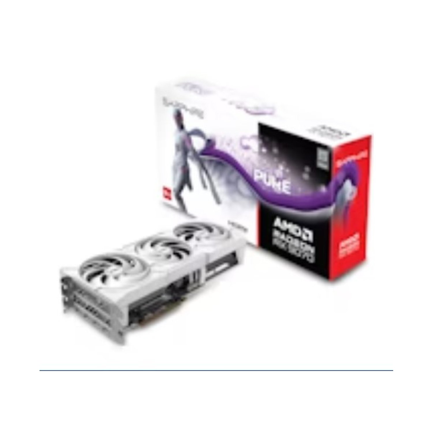 Sapphire Pure RX 9070 Gaming OC · AMD · 16GB GDDR6 · 256-bit · 3 Ventiladores