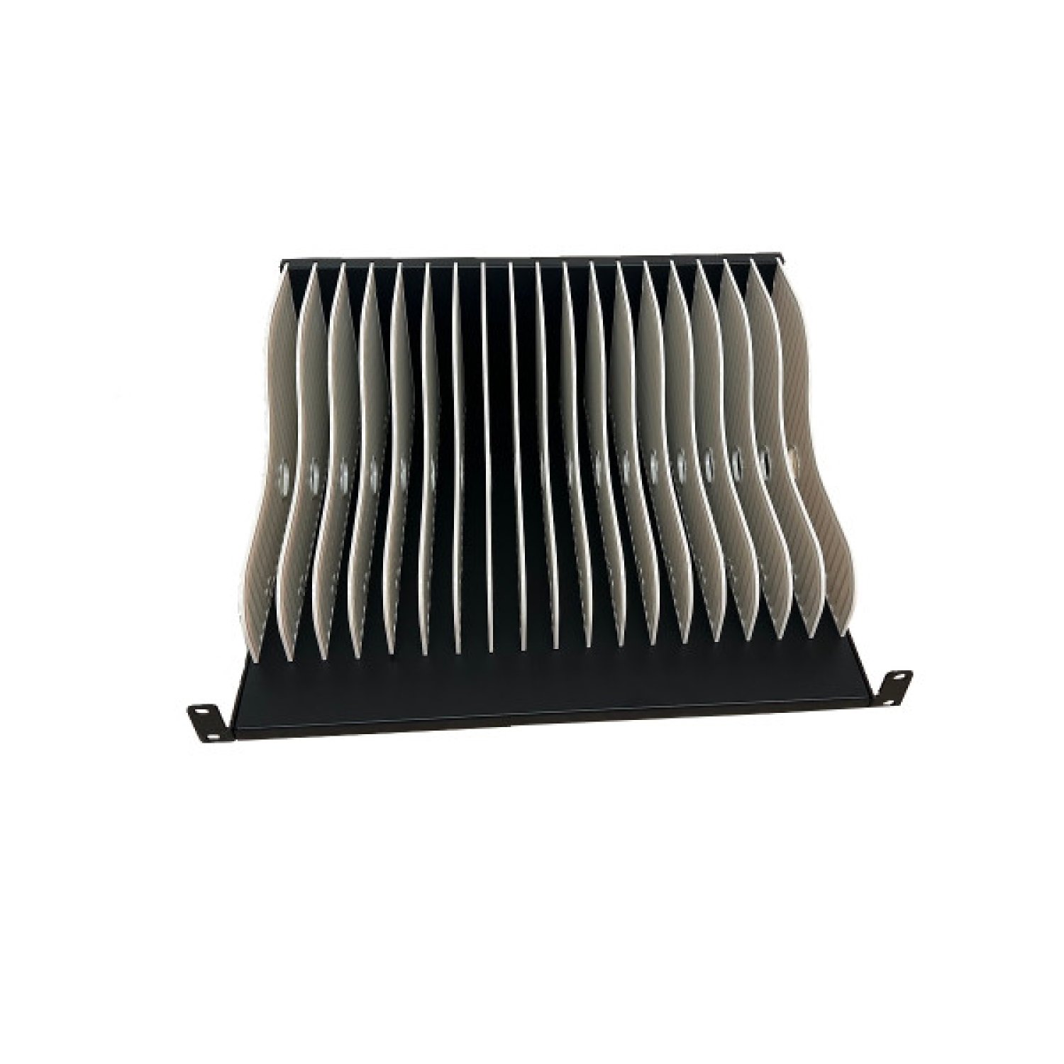 Ewent EW1720 · Organizador Estación de Carga · ABS/Metal/Plástico · Negro y Blanco