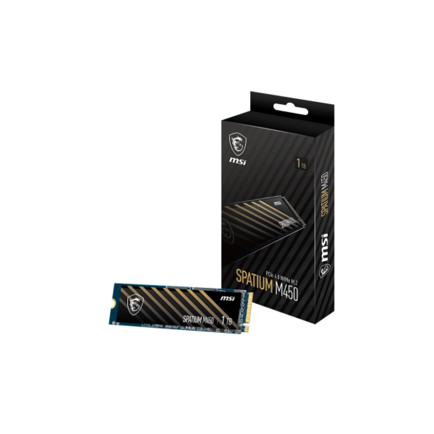 MSI Spatium M450 · 1TB · NVMe M.2 · PCIe 4.0 · 3D NAND