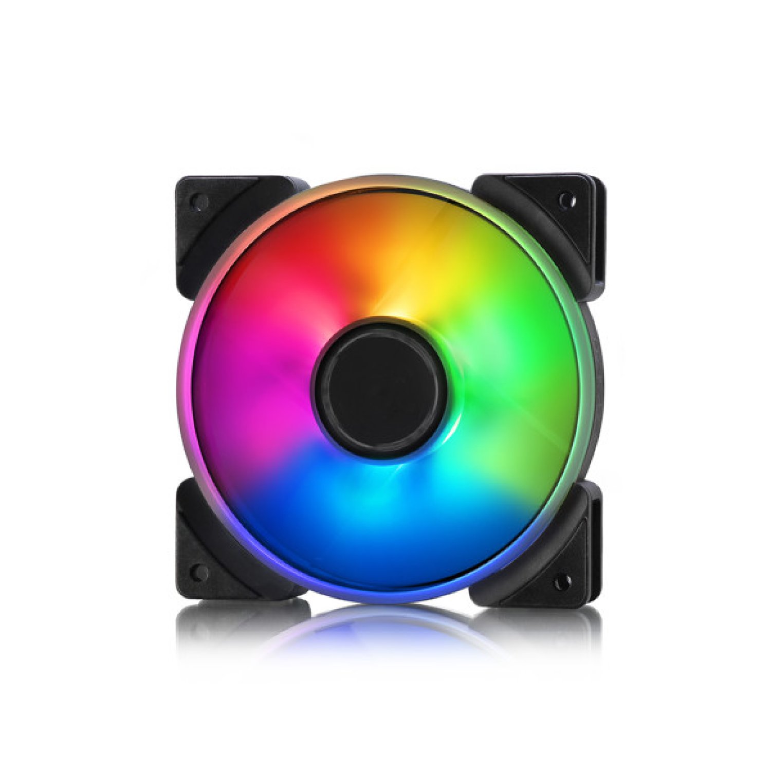 Fractal Design Prisma AL-12 PWM · Ventilador 12cm · Negro/Blanco