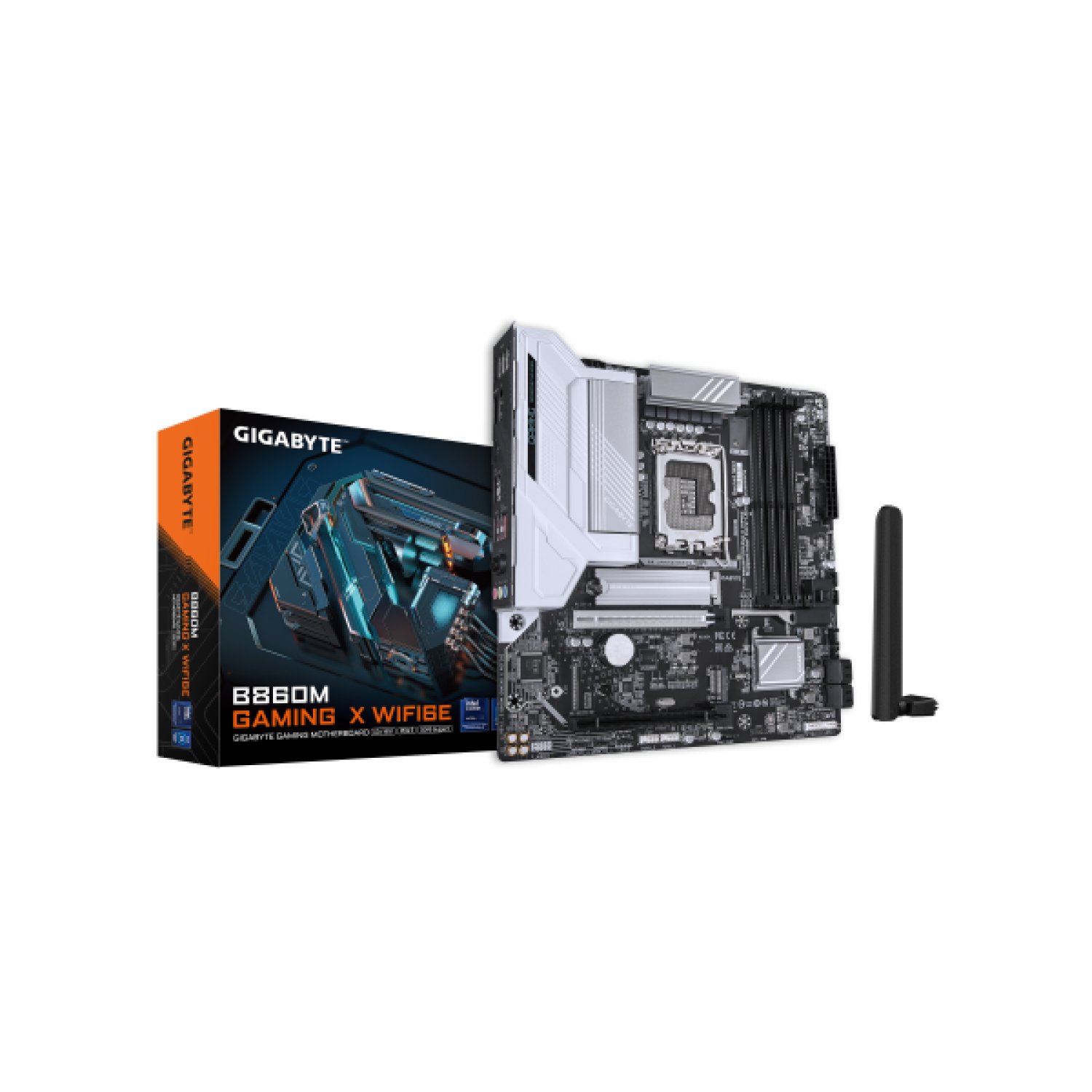 Gigabyte B860M Gaming X WiFi6E · Placa Base Intel · DDR5 · M.2 · 2.5G LAN · WiFi6E