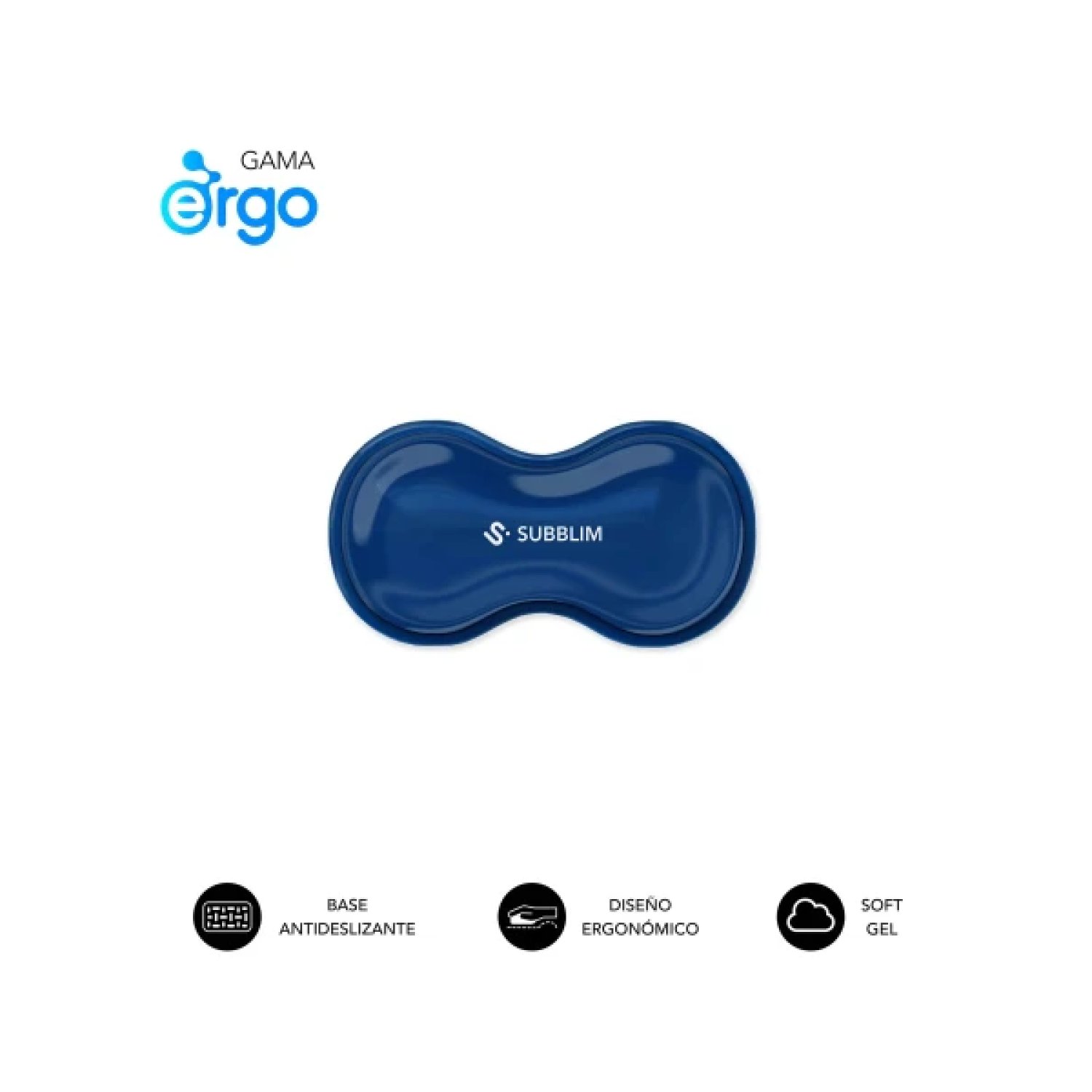Subblim Ergo Crystal Flex · Alfombrilla Gaming · Flexible