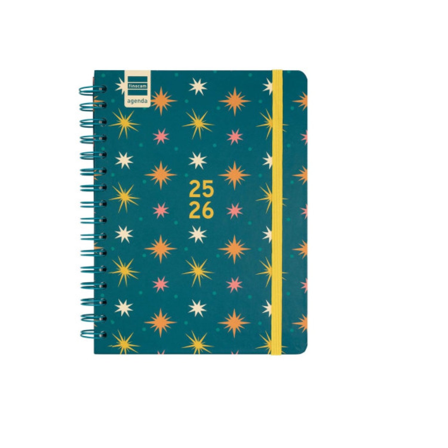 Finocam · Agenda Escolar 2025-2026 · 4º Curso · Semana Horizontal · 155x212mm