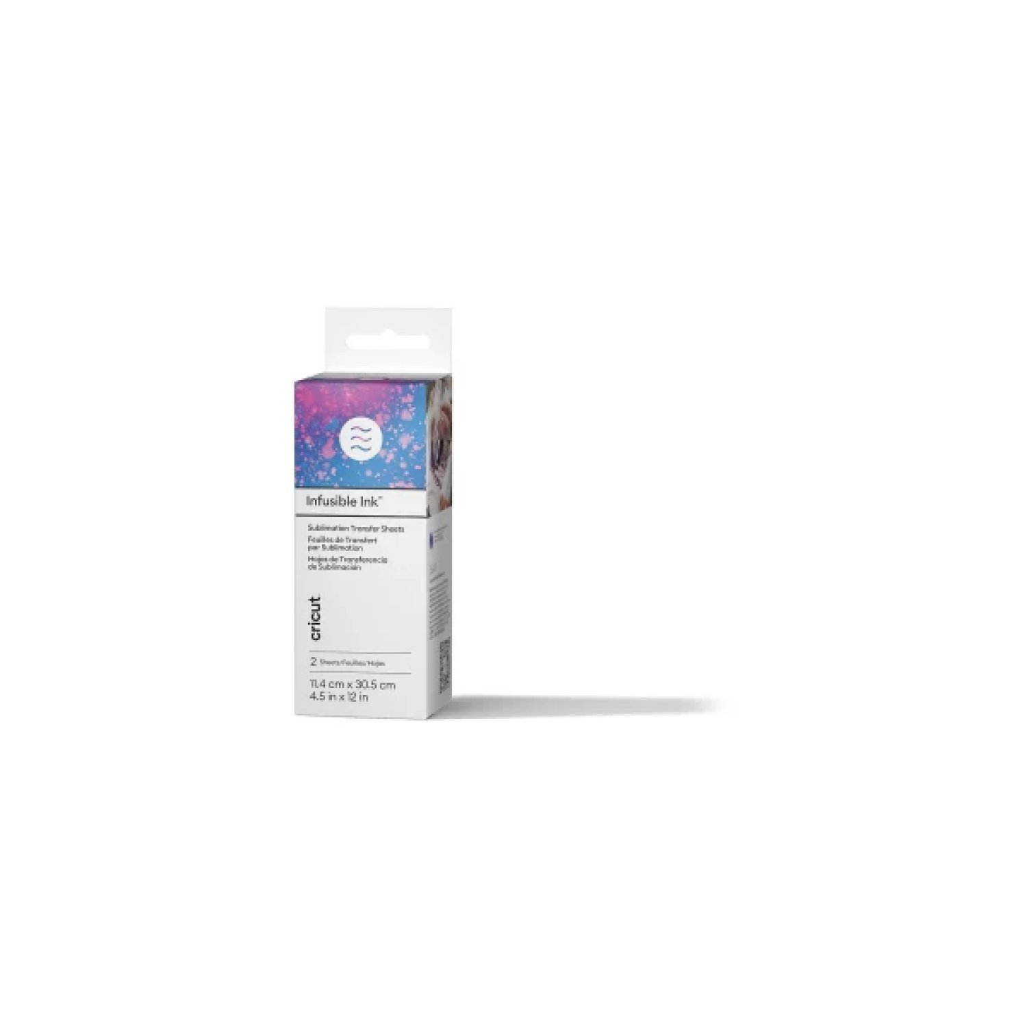 Cricut Infusible Ink Transfer Sheets · Pack 2 unidades · Watercolor Splash · Tamaño Ideal para Mugpress