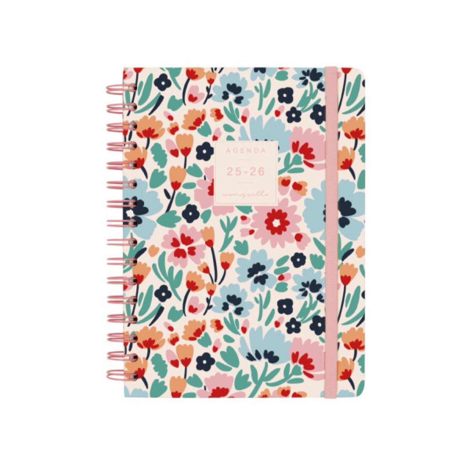 Finocam Agenda Escolar 2025-2026 · Semana Vista Horizontal · Dalia · 155x212 mm