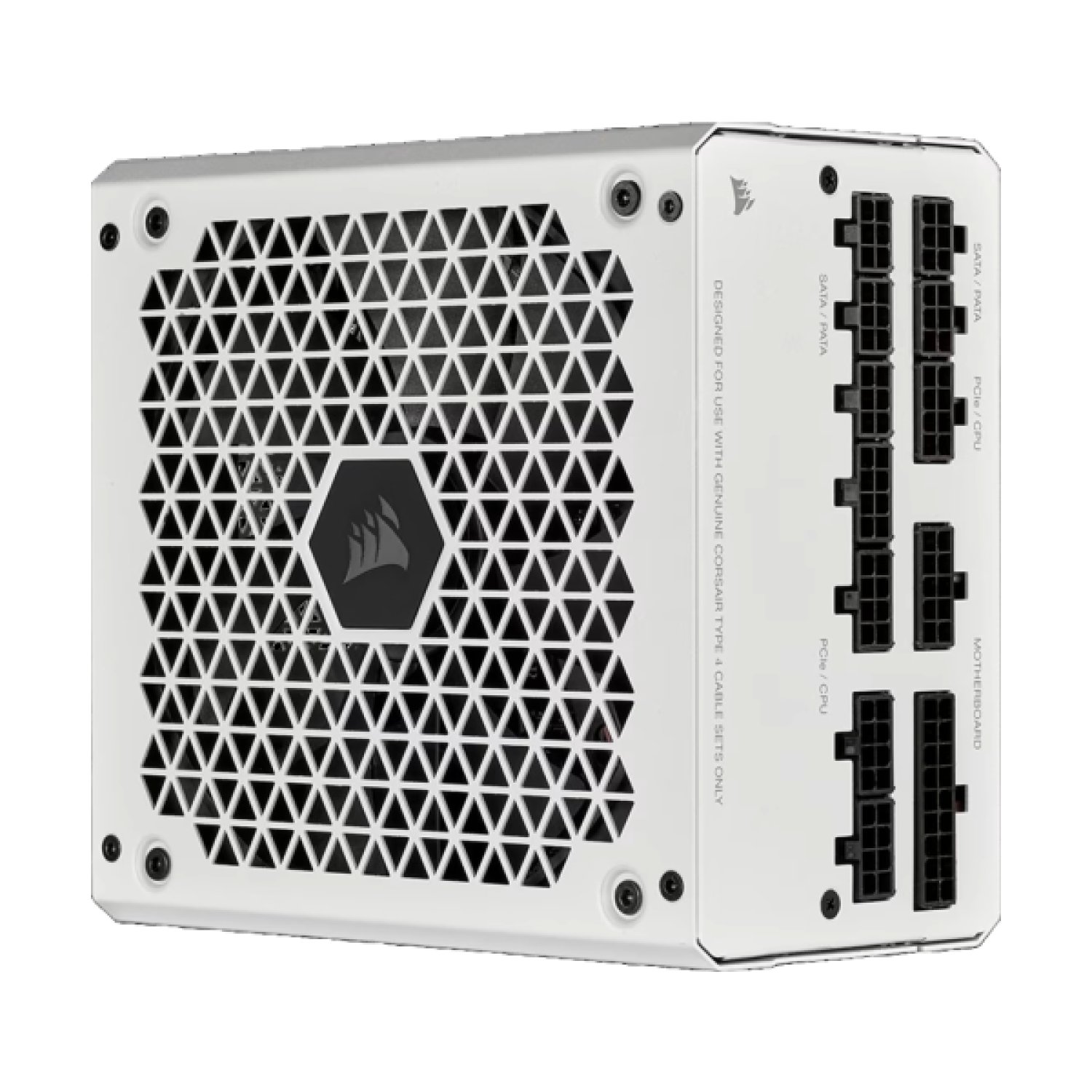 Corsair RM750E · 750W · 80+ Gold · Full Modular · ATX 3.0 · Blanca