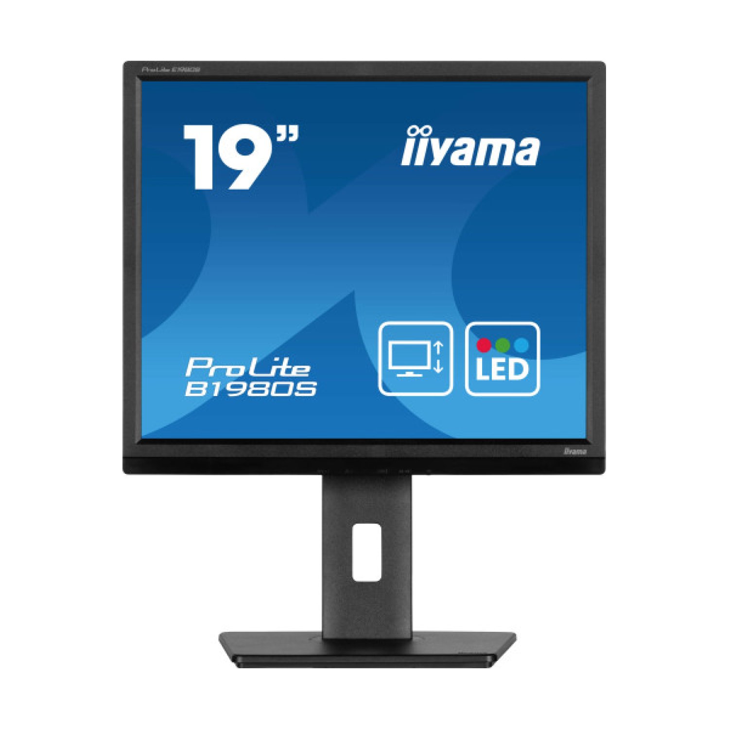 Iiyama Monitor · 19" · Panel TN · Pixel Pitch 0,294mm