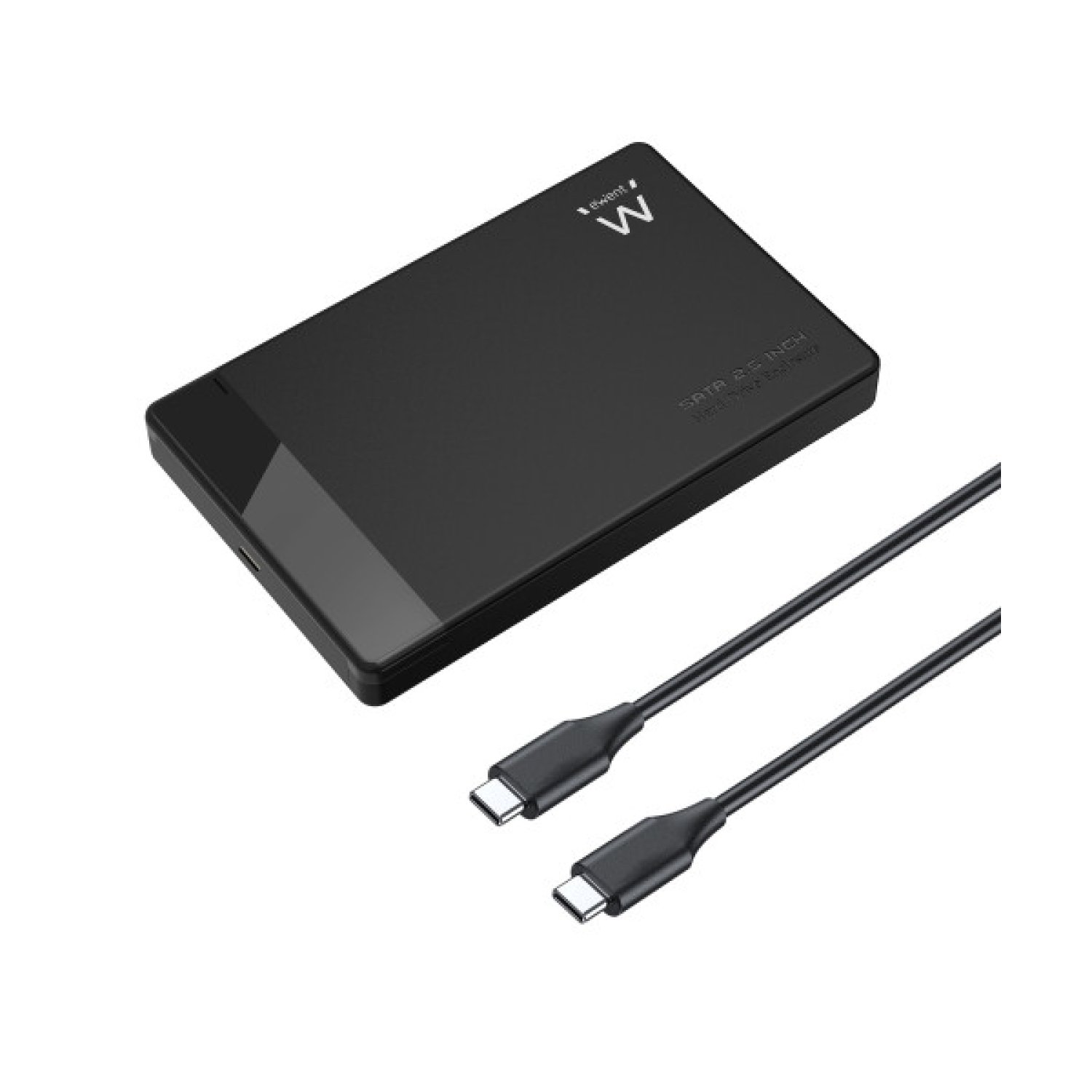 Ewent EW7073 · Carcasa Disco Duro/SSD · 2,5" · Negro