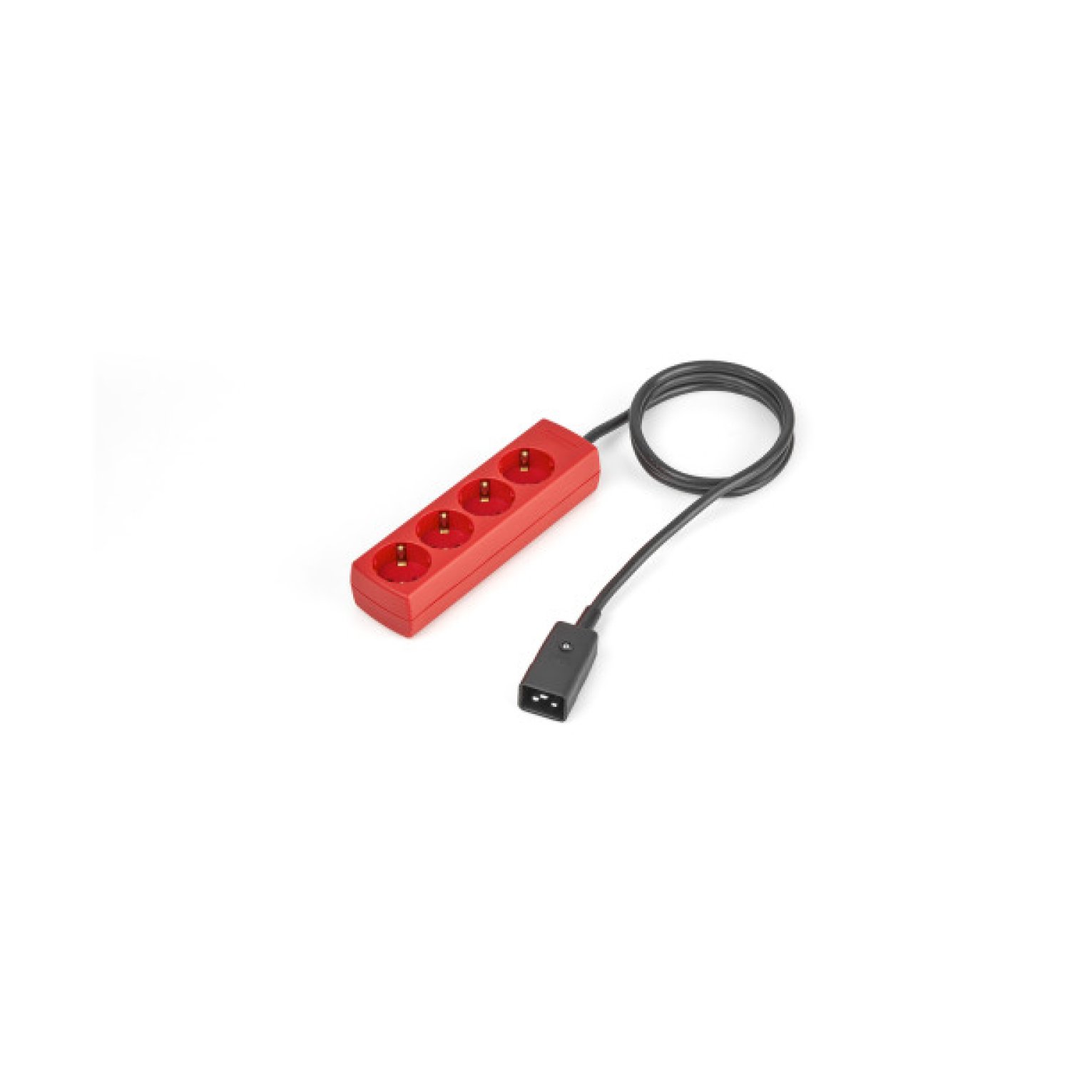 Salicru · Cable IEC C20/4-Schuko · 2 metros · Rojo