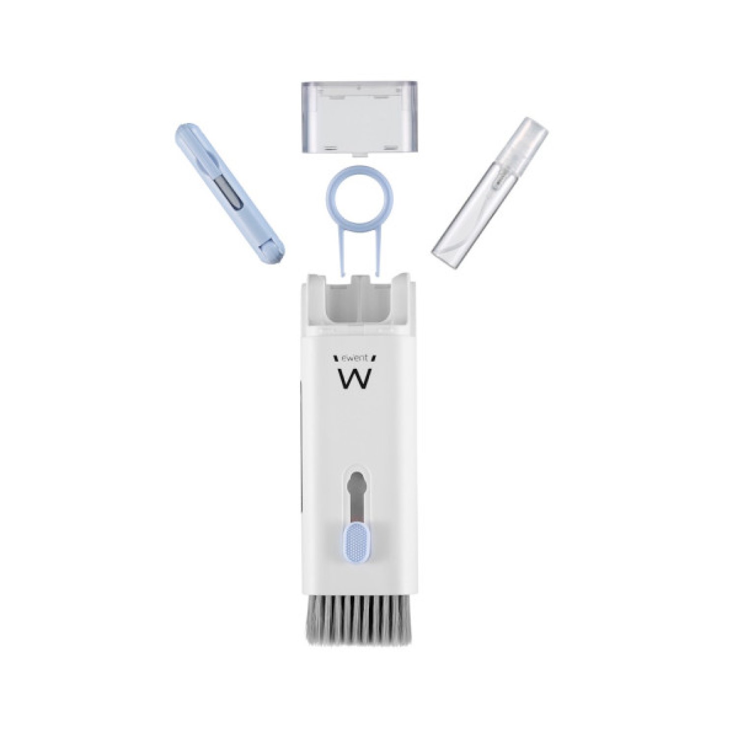 Ewent EW5630 · Kit Limpieza Universal · PC · Headphones · Teclado · Smartphones · Tablets