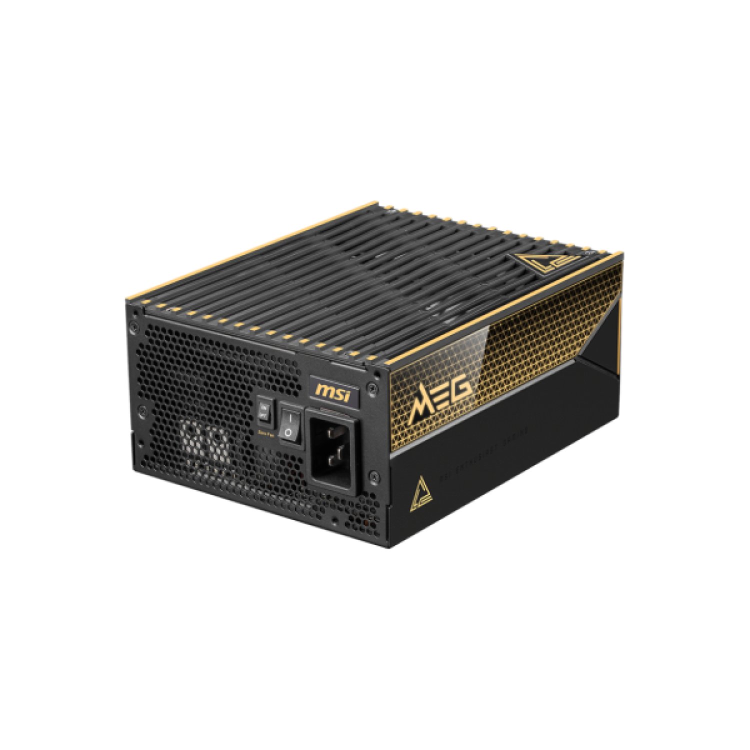 MSI MEG Ai1600T · Fuente de Alimentación · 1600W · PCIe 5.0 · 24-pin ATX · Negro