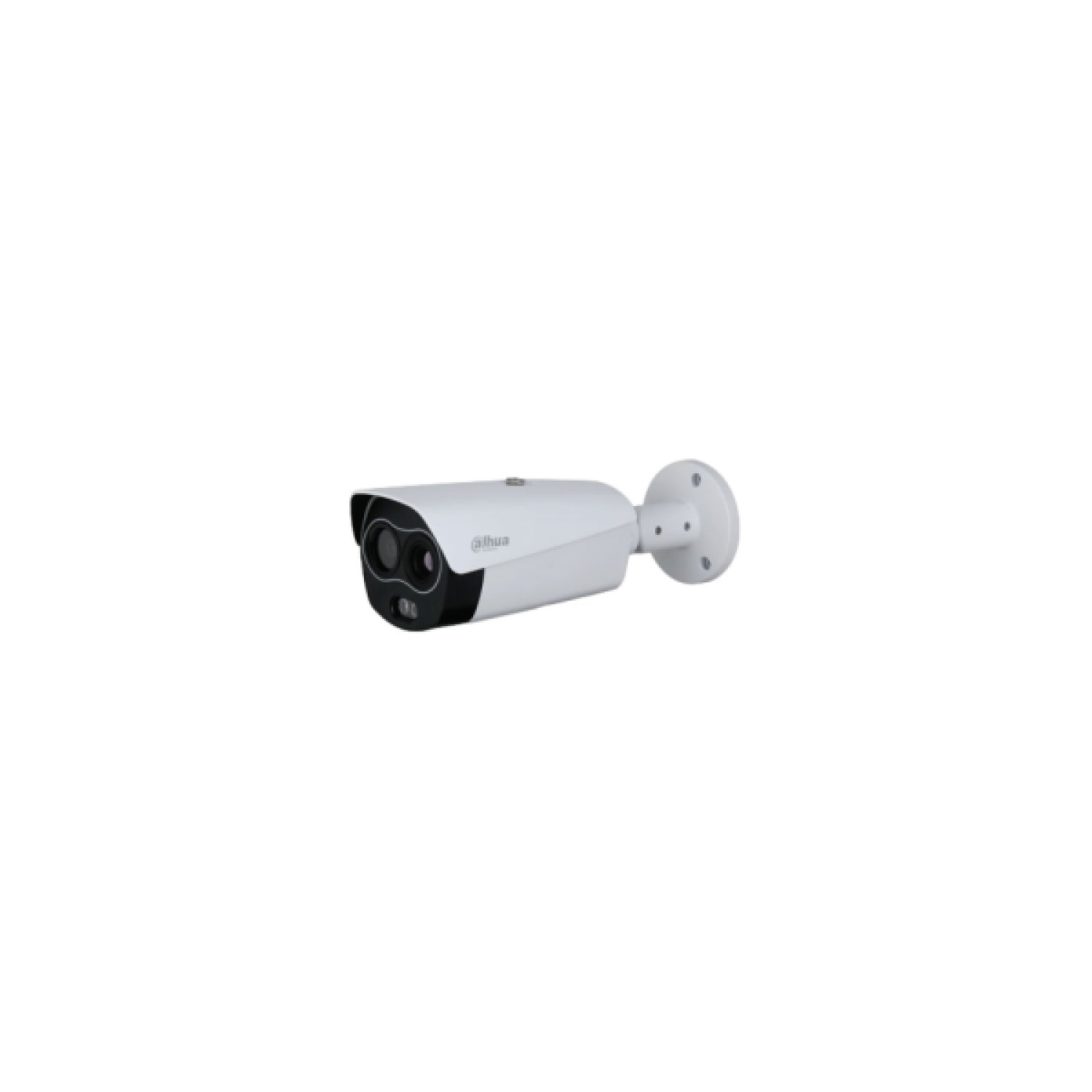 Dahua · Cámara IP Térmica Bullet Híbrida · 4MP · 25mm+12mm · IP67 · POE