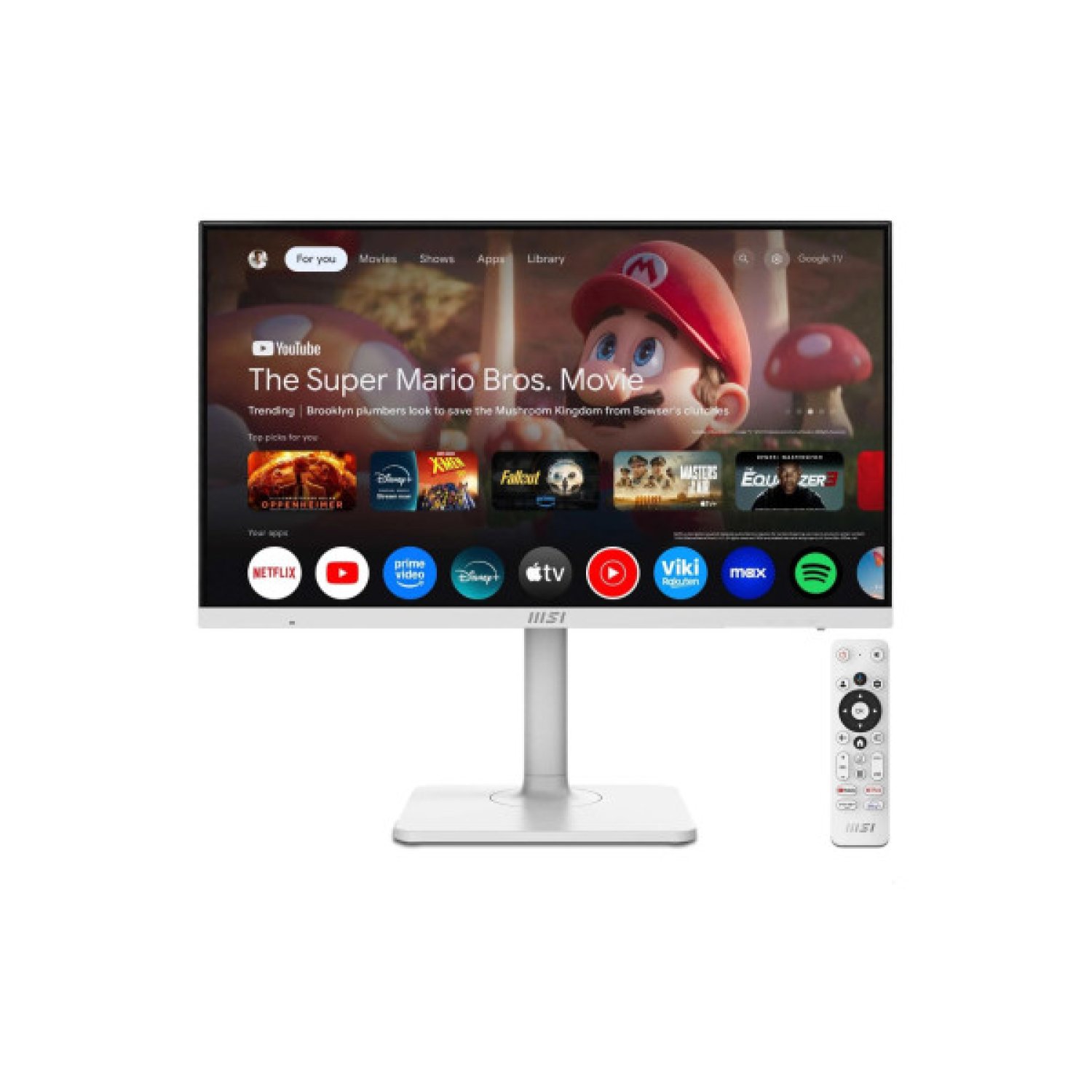 MSI Modern MD272UPSW · Monitor 27" · 4K UHD · IPS · 60Hz · Blanco