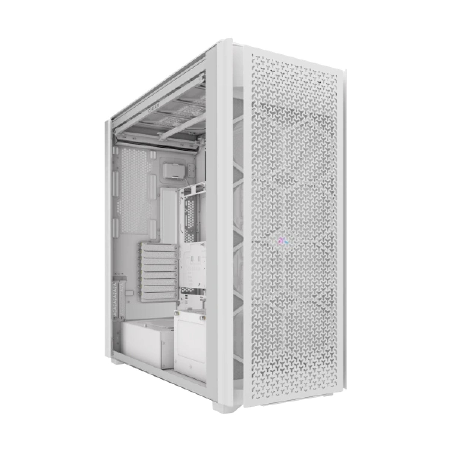 Corsair 9000D RGB Airflow · Full Tower · Blanco · Flujo Aire Optimizado