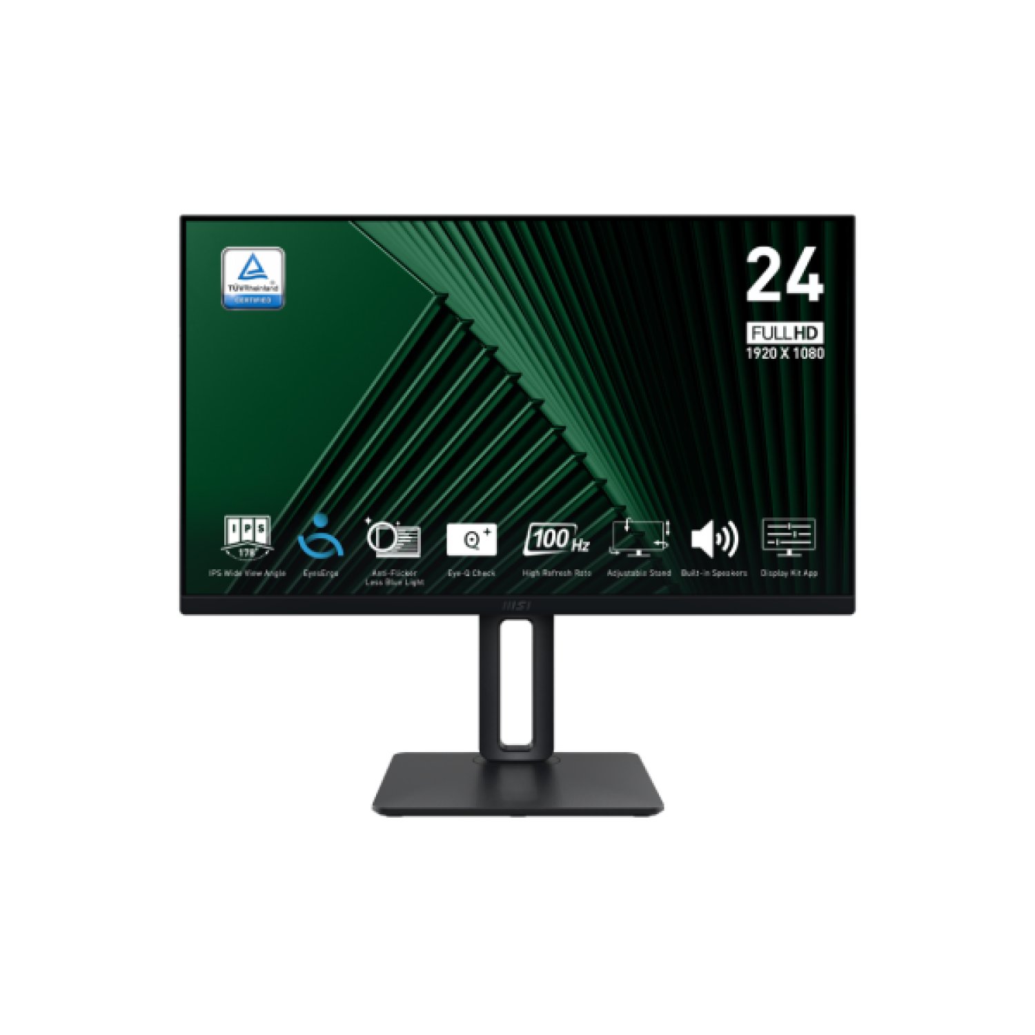 MSI Pro MP245PG · Monitor 23,8" · 1920x1080 Full HD · Panel IPS · Negro