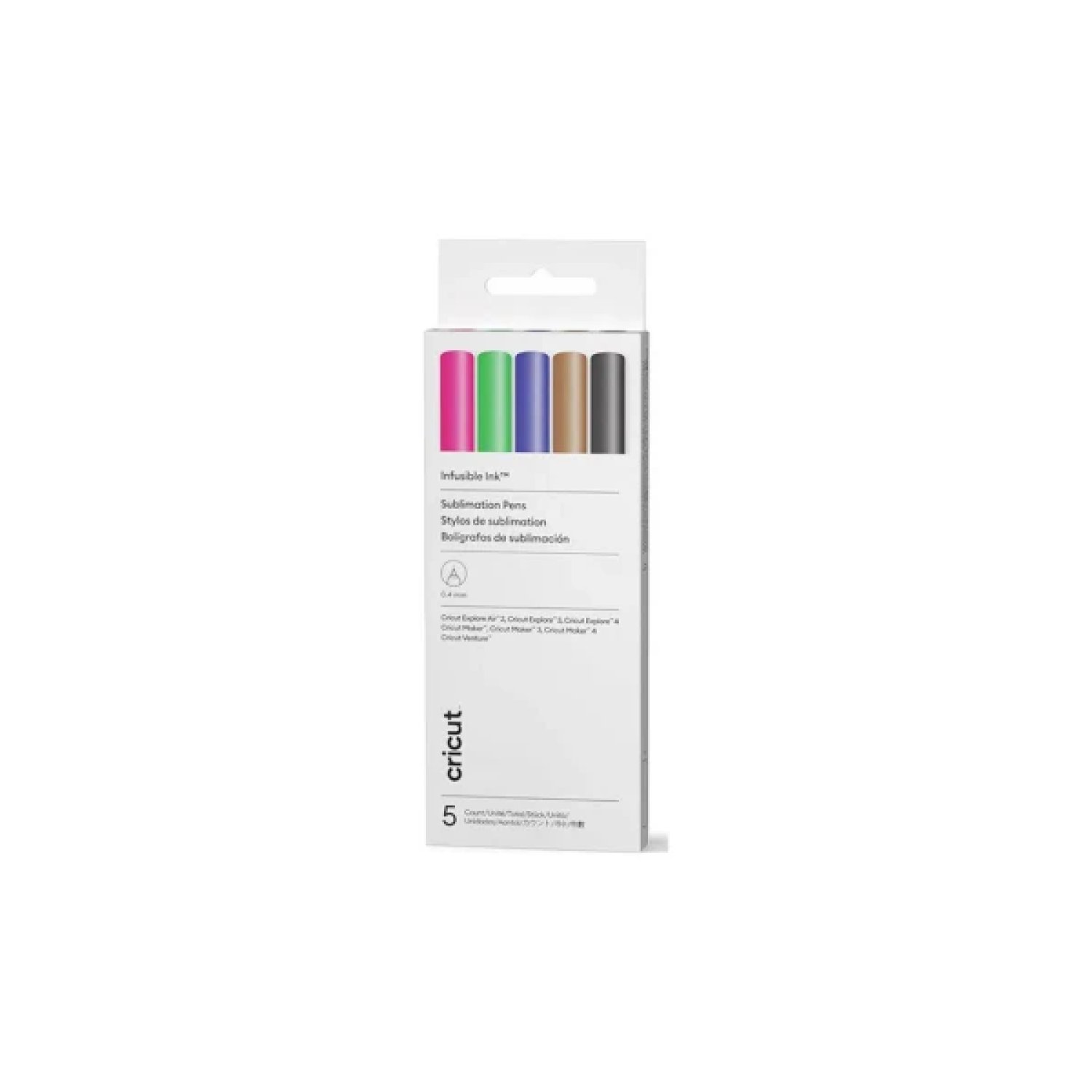 Cricut Infusible Ink Pen Basic · Bolígrafo de Tinta Transferible · 0,4mm