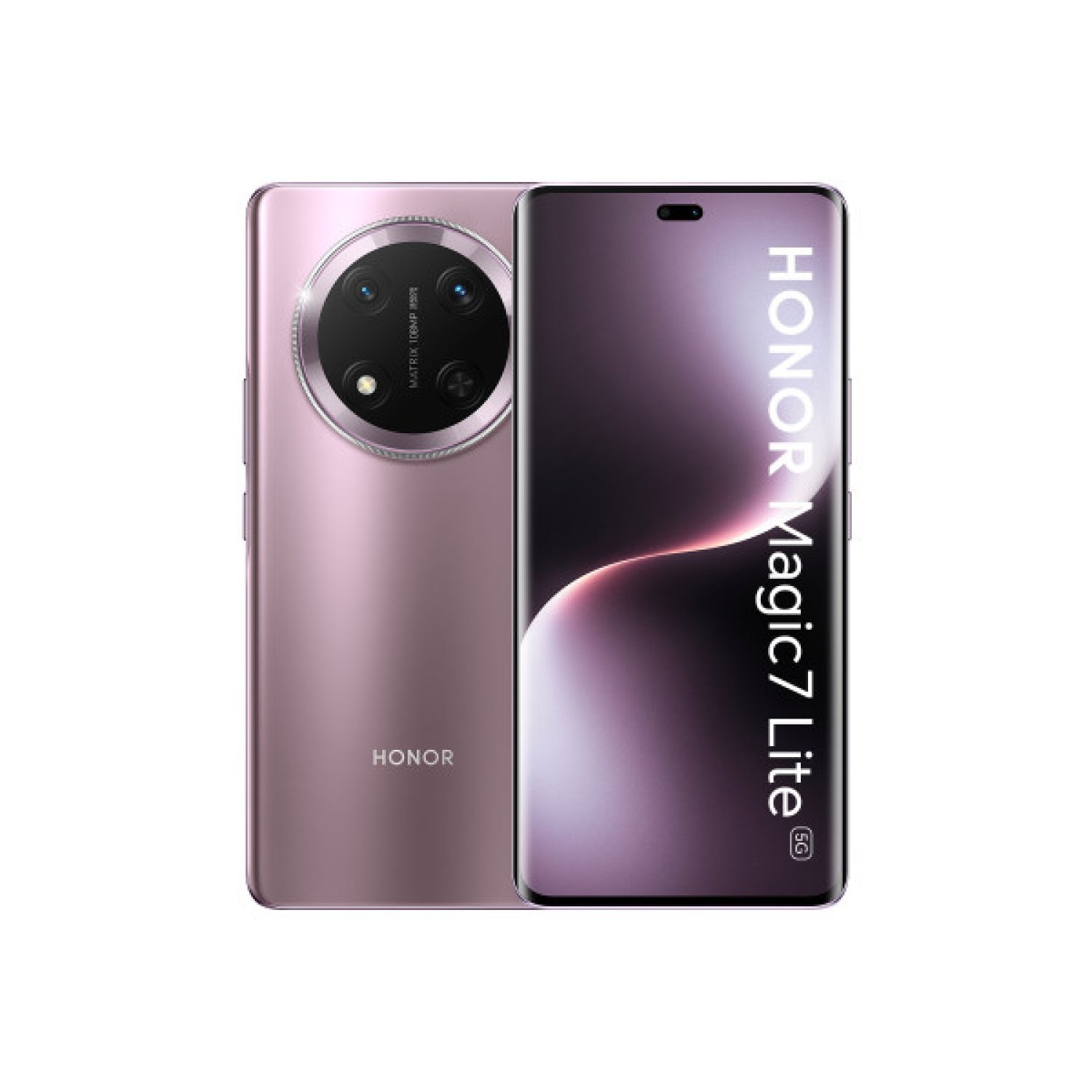 Honor Magic7 Lite · 6,78" · Android 14 · 5G · 8GB RAM · 512GB · 6600mAh · Púrpura