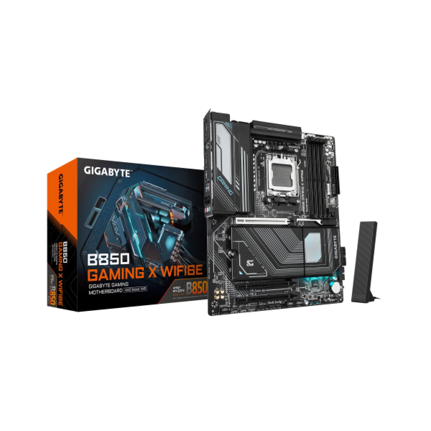 Gigabyte B850 Gaming X WiFi6E · AMD Ryzen 9000 · DDR5 8200MHz · PCIe 5.0 · WiFi 6E