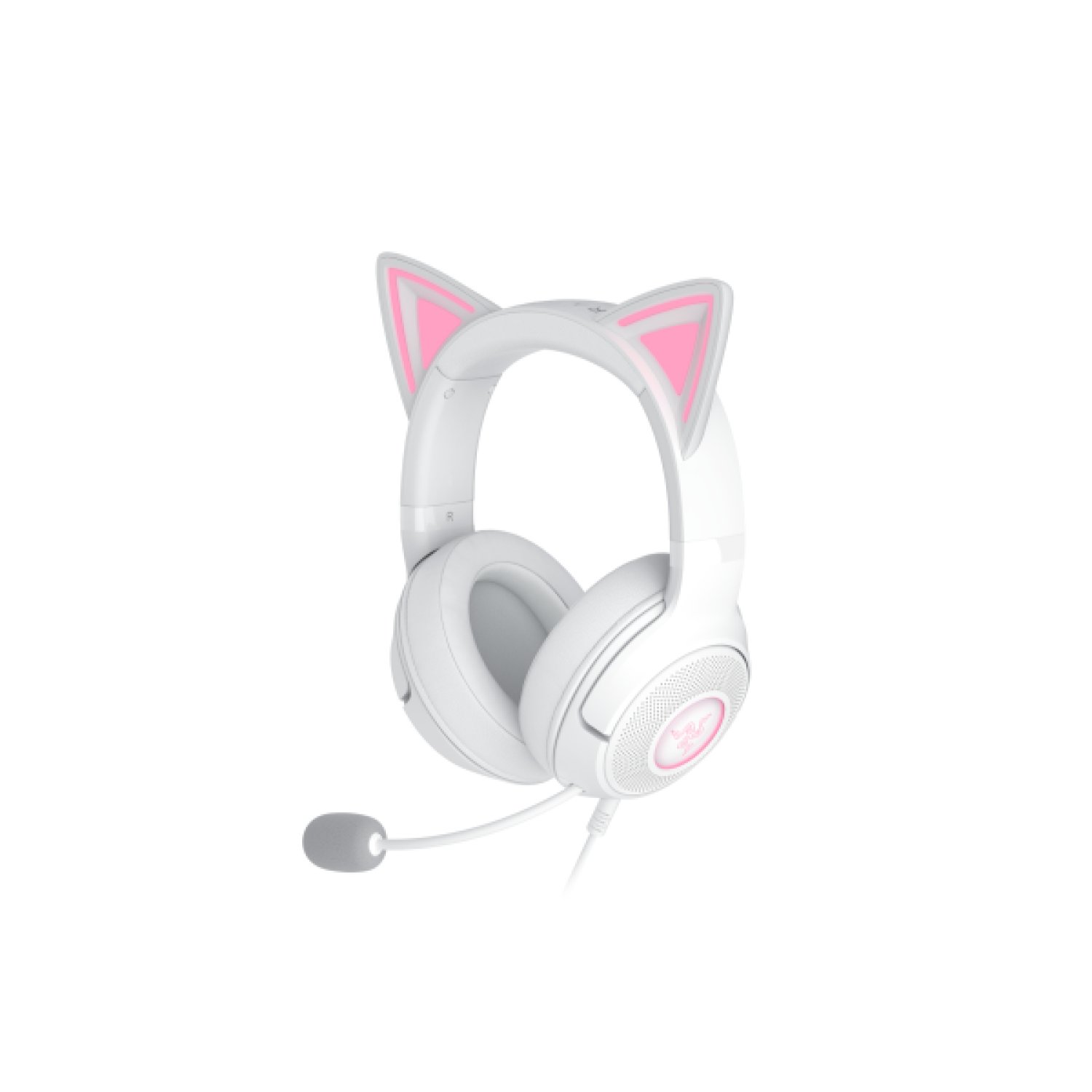 Razer Kraken Kitty V2 BT · Auriculares Inalámbricos · Blanco · Micrófono Activo
