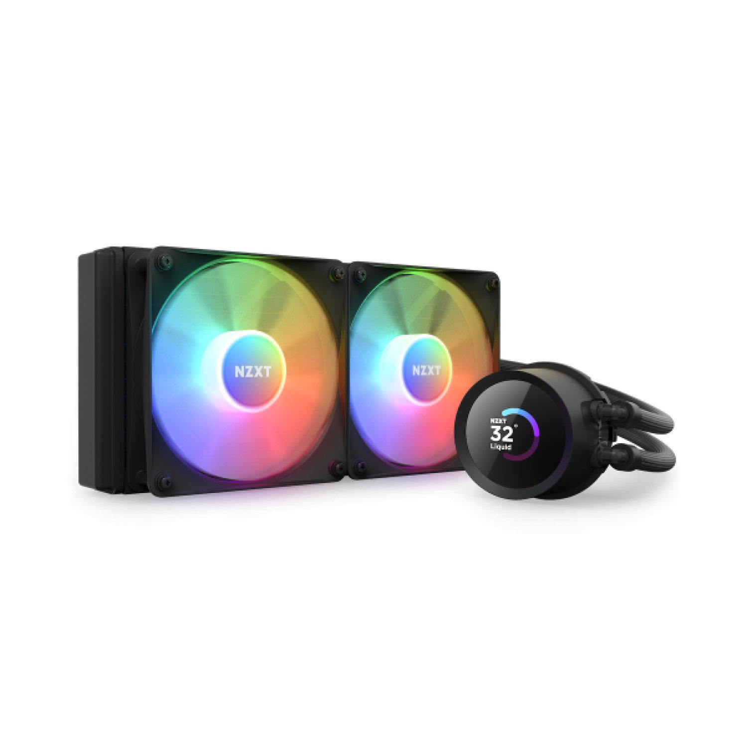 NZXT Kraken 240 RGB · Refrigeración Líquida AIO · 2x120mm · Negro