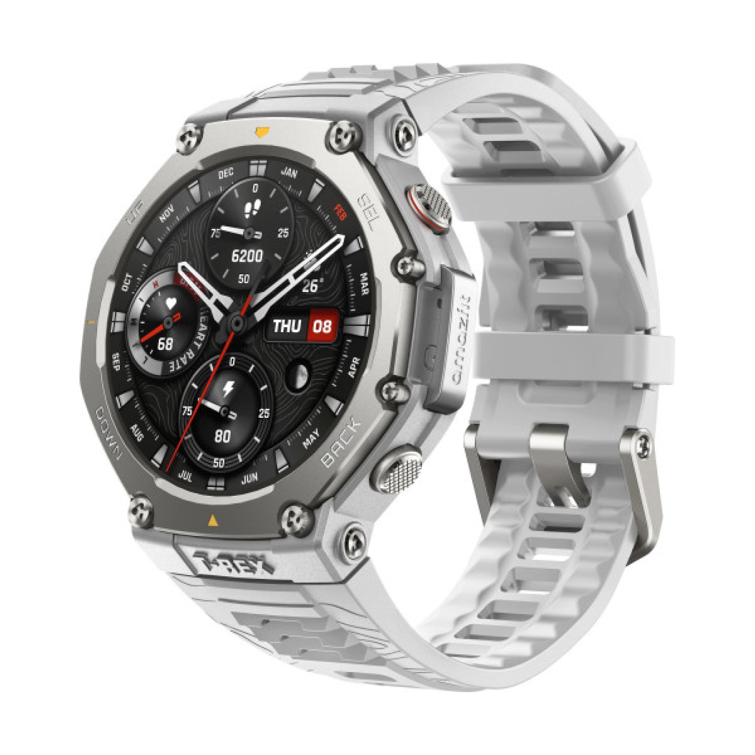 Amazfit T-Rex 3 · Smartwatch Robusto · Gris Ahumado