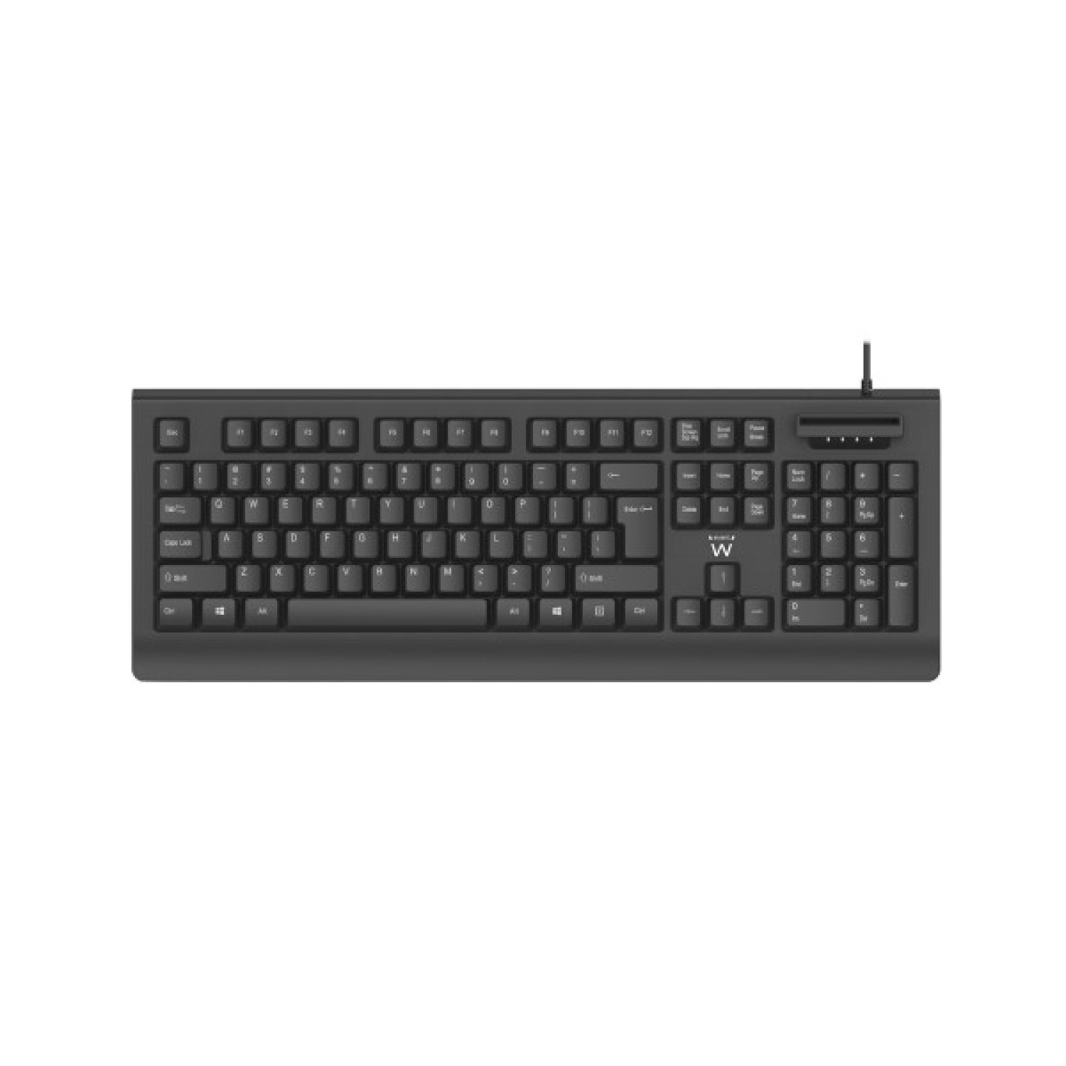 Ewent EW3286 · Teclado USB · QWERTY Español · Negro