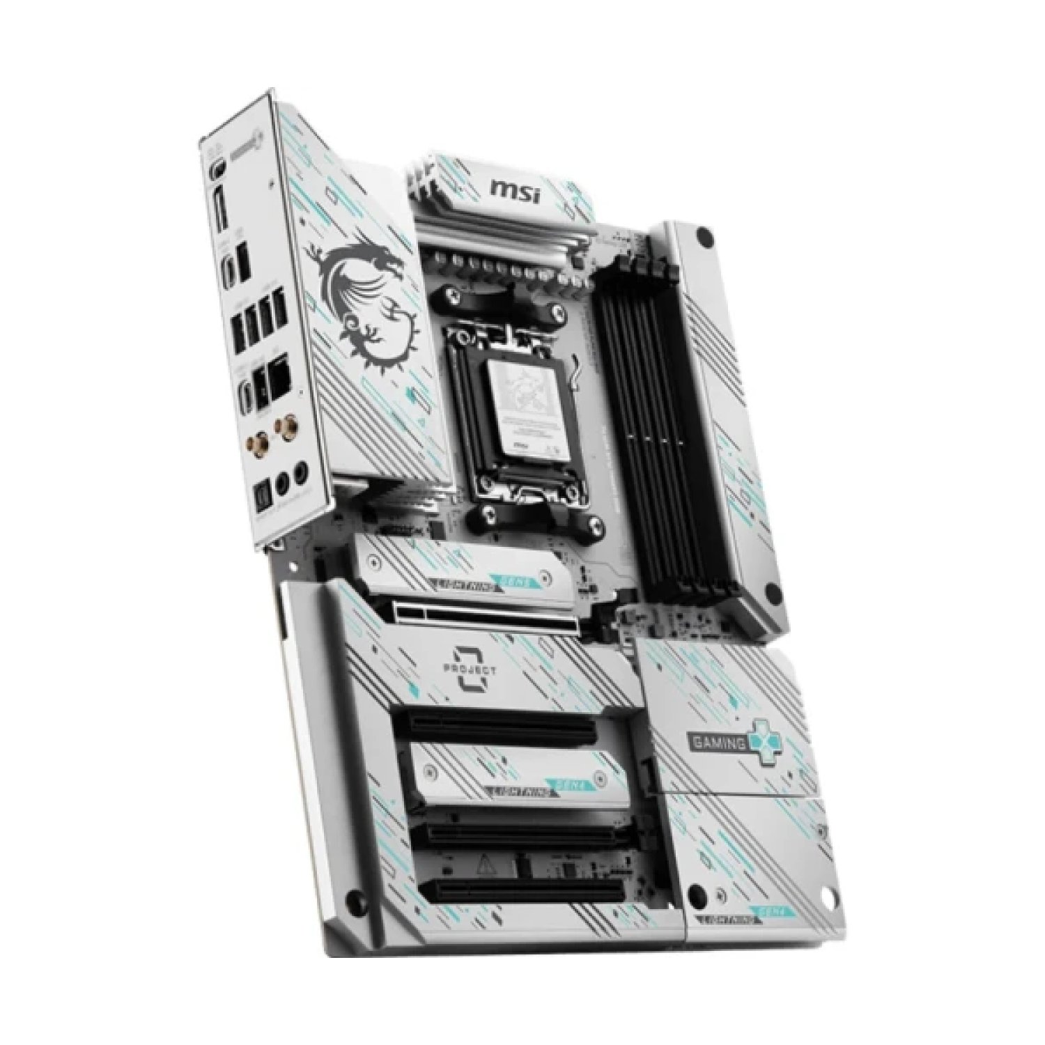 MSI B850 Gaming Plus WiFi · AMD AM5 · 4 DDR5 · WiFi 7 · Bluetooth 5.4 · ATX
