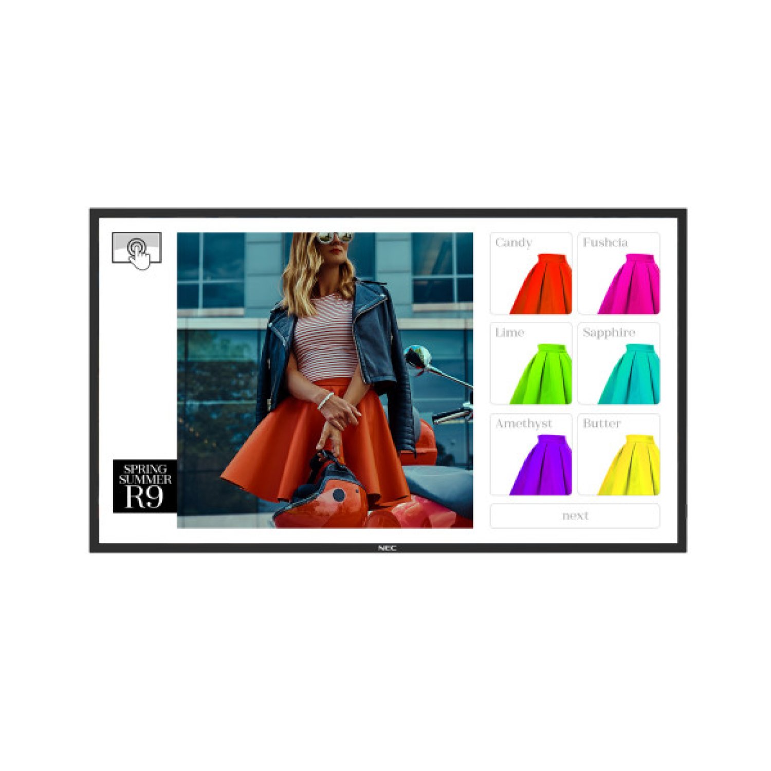 Sharp MultiSync ME431 IR-2 · 43" · LED 400 cd/m² · Táctil · Procesador incorporado · 18/7