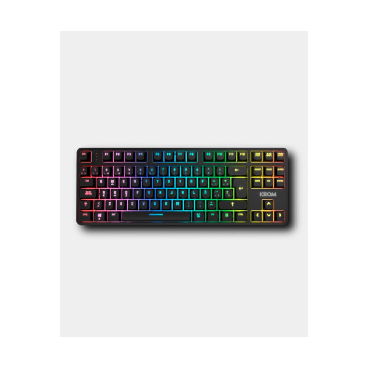 Krom Kernel Pro SP · Teclado Gaming · USB + RF Wireless + Bluetooth · QWERTY Español · Negro