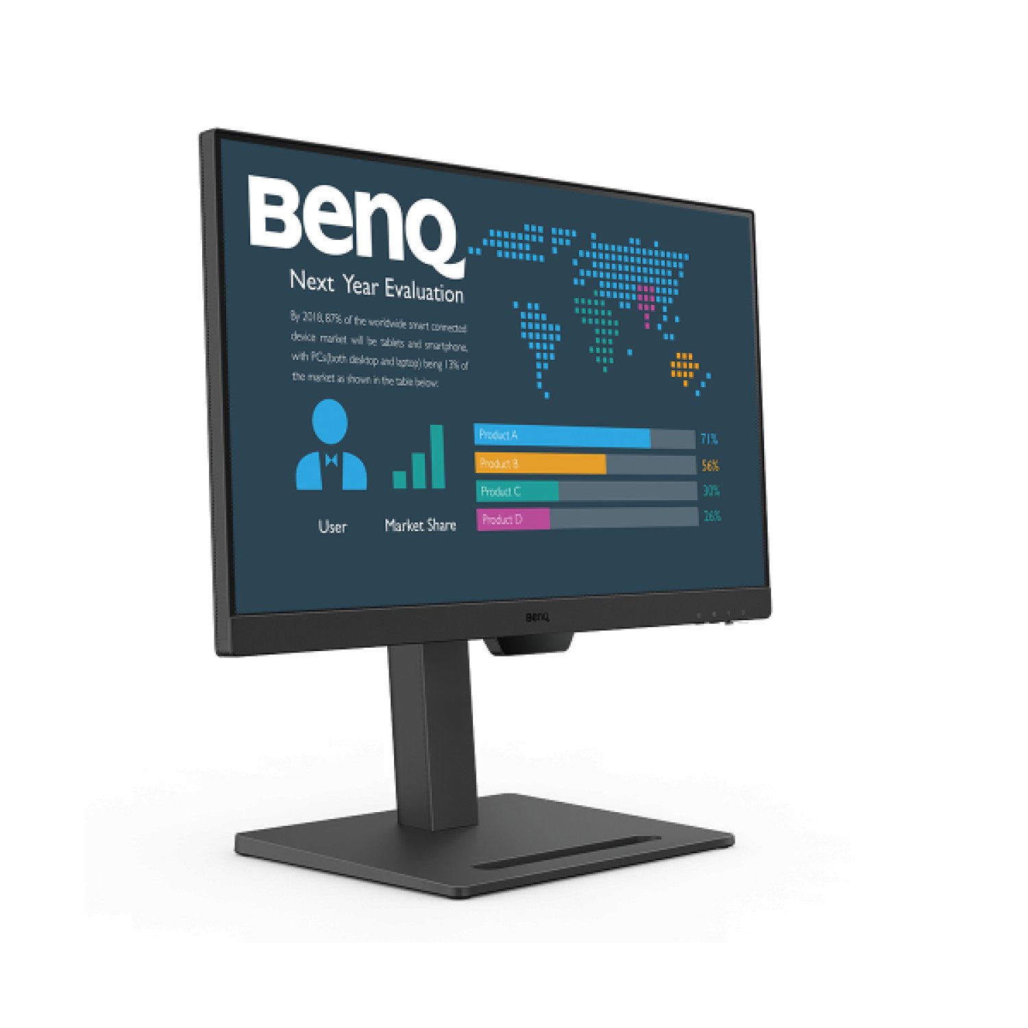BenQ BL2490T · Monitor 23,8" · Full HD 1920x1080 · Panel IPS · Negro