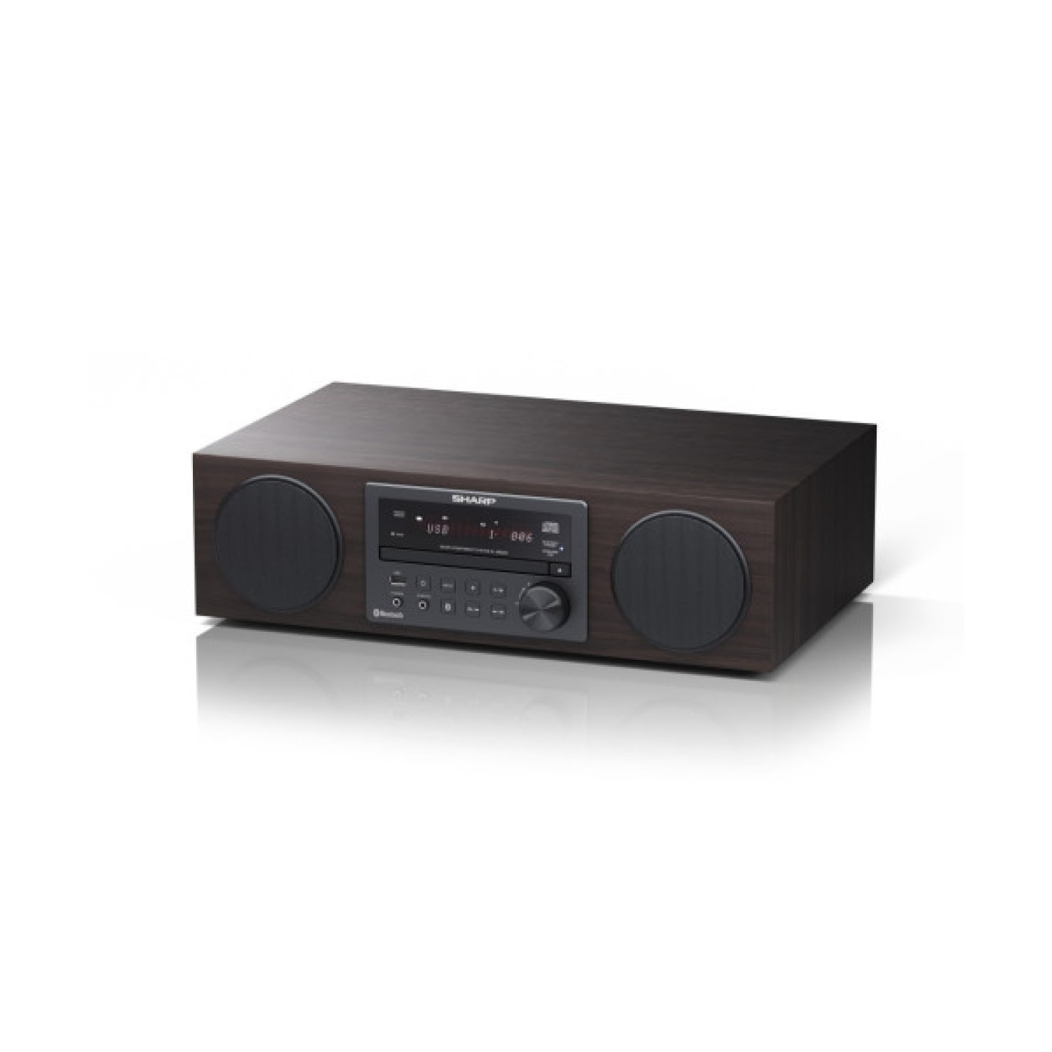 Sharp Microcadena HiFi All-in-One · 100W · Marrón
