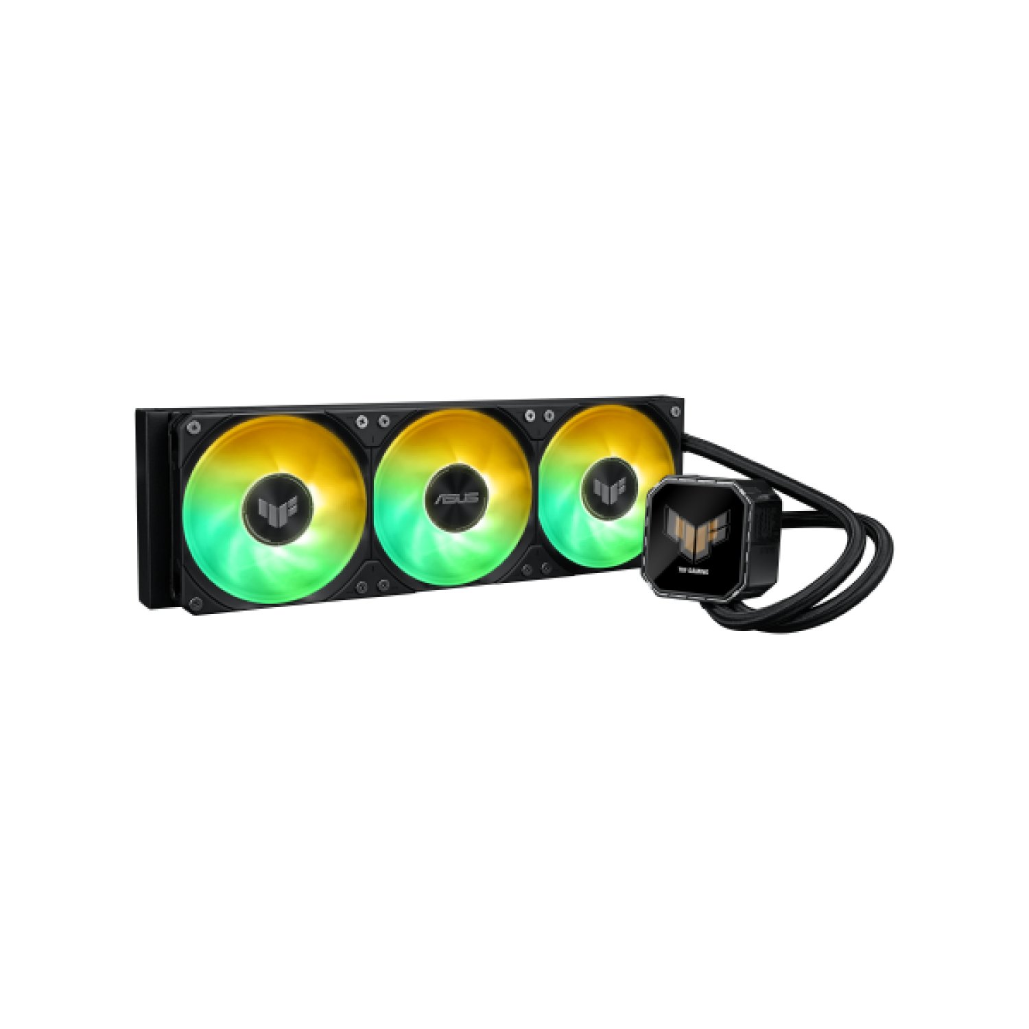 ASUS TUF Gaming LC III 360 · Refrigeración Líquida AIO · ARGB LCD · 3x120mm · Negro