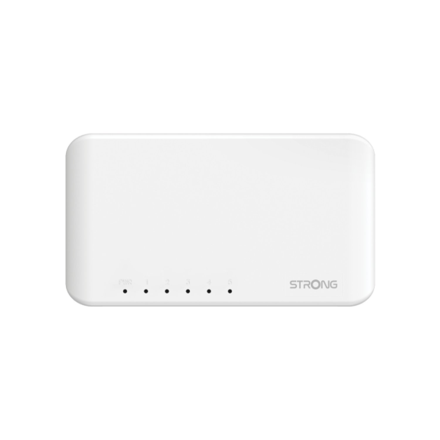 Strong SW5000P · Switch Gigabit Ethernet · 10/100/1000 Mbps · Blanco