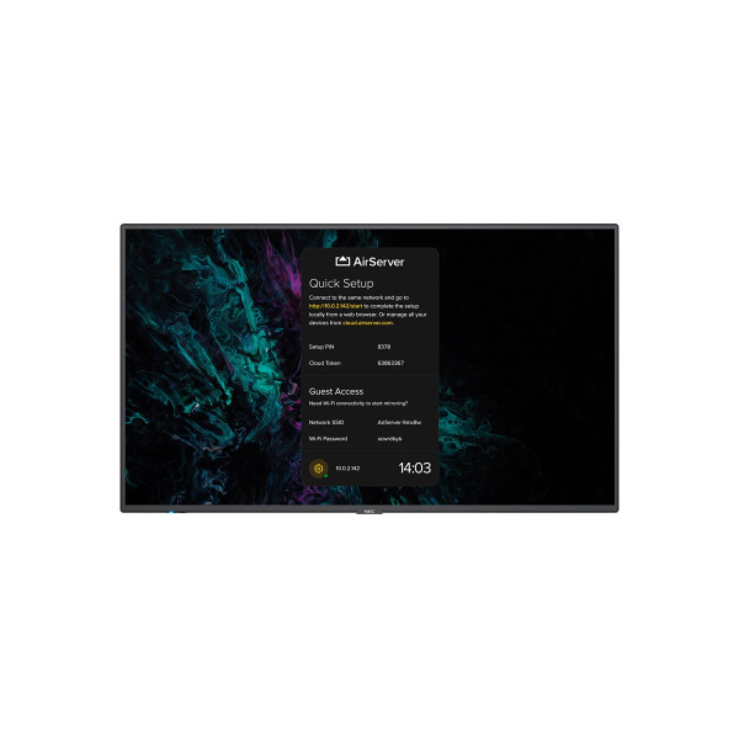 Sharp MultiSync M651 · Pantalla Digital 65" · IPS · 500 cd/m² · WiFi · 24/7