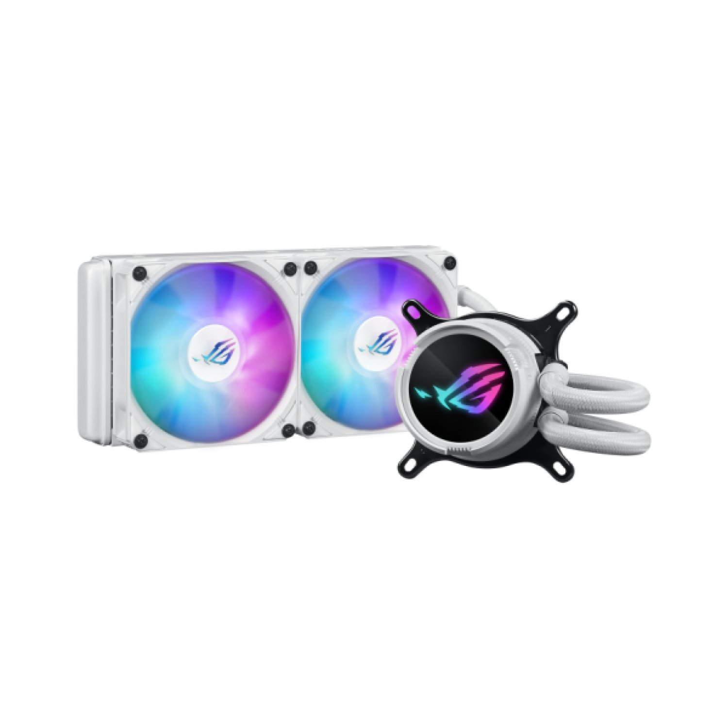 ASUS ROG Strix LC III 240 · Refrigeración Líquida ARGB · 2x120mm · Blanco
