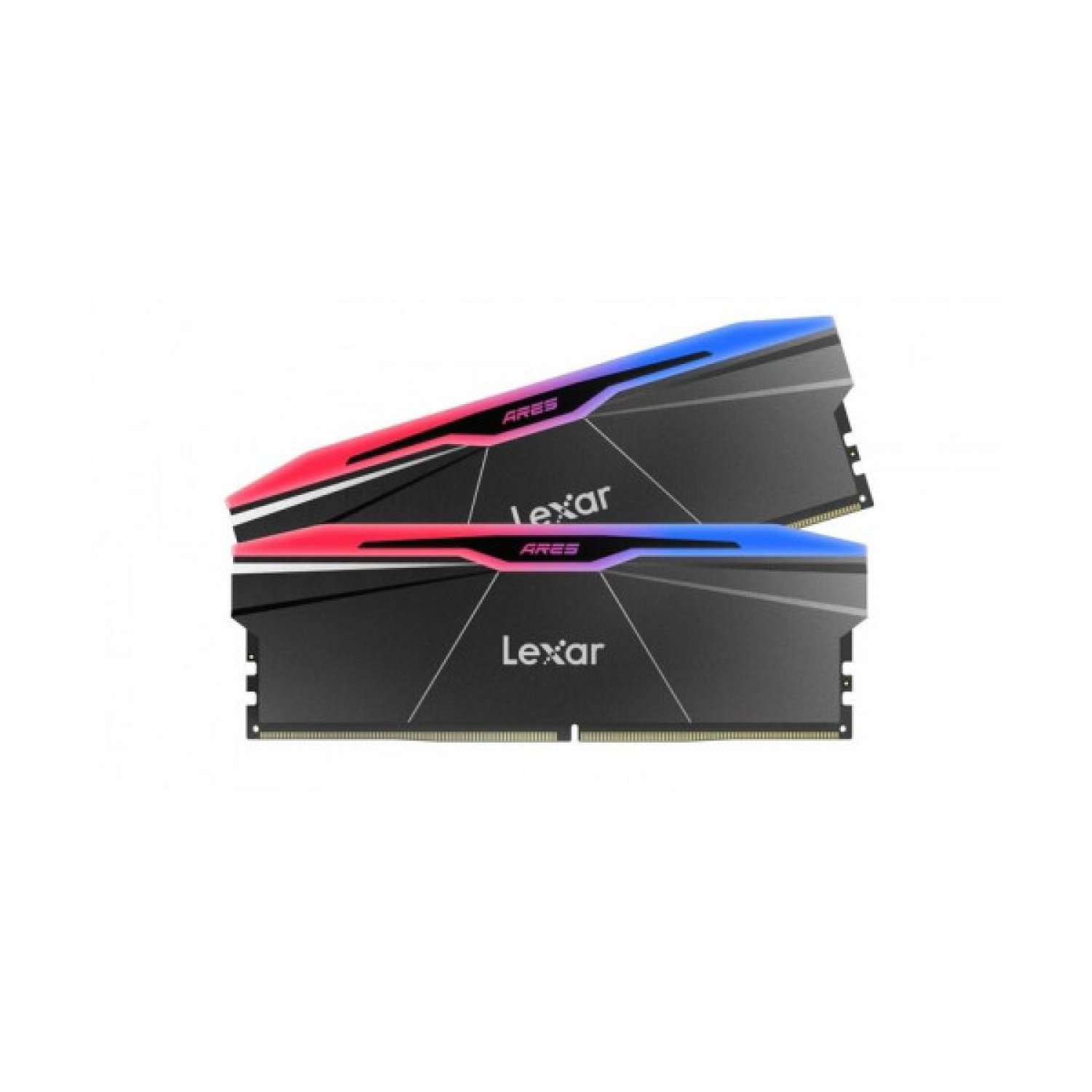 Lexar Ares 2.0 DDR5 · 6000 MHz CL30 · 1.35V · RGB · Pack x2 · Disipador