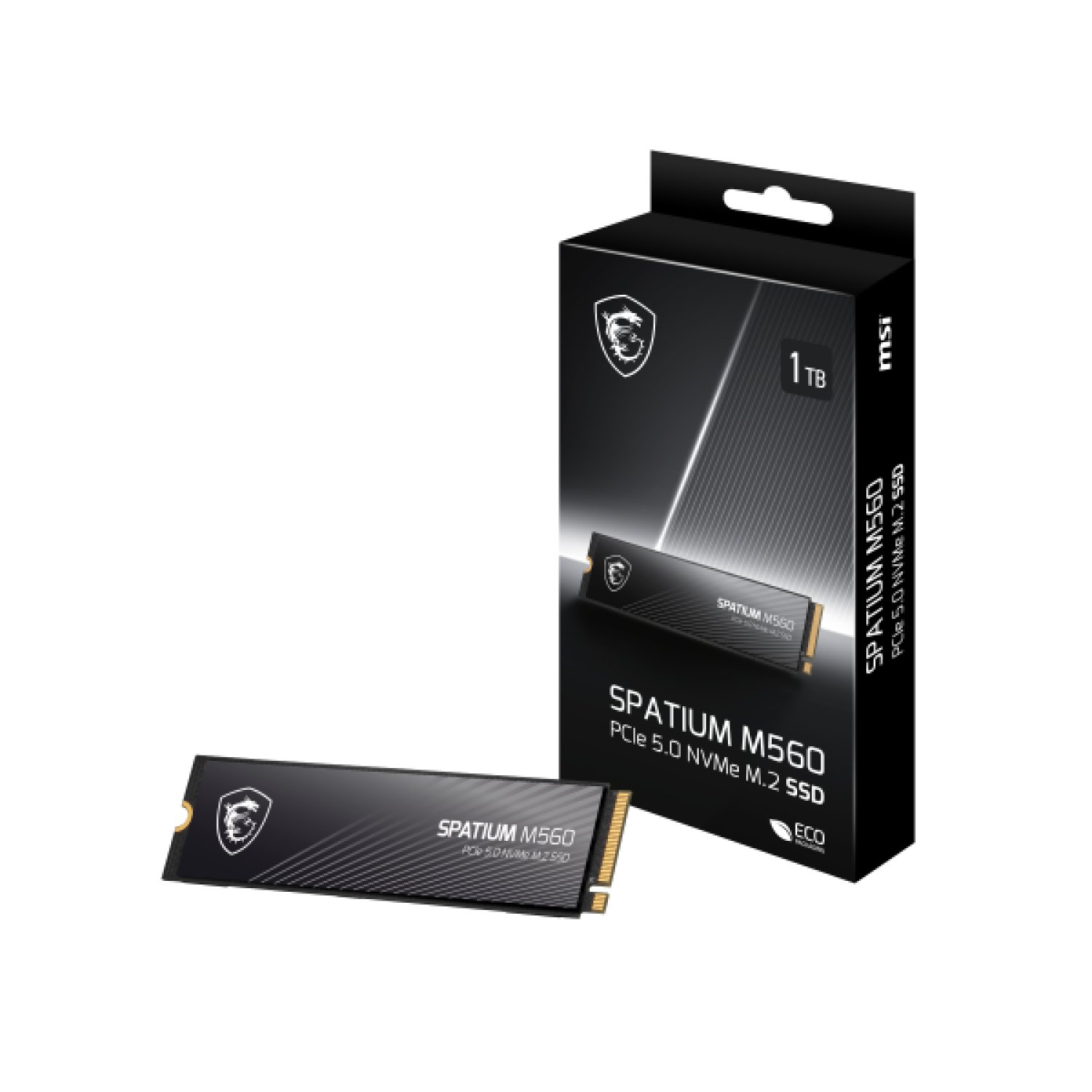MSI Spatium M560 · SSD PCIe 5.0 NVMe M.2 · 1TB