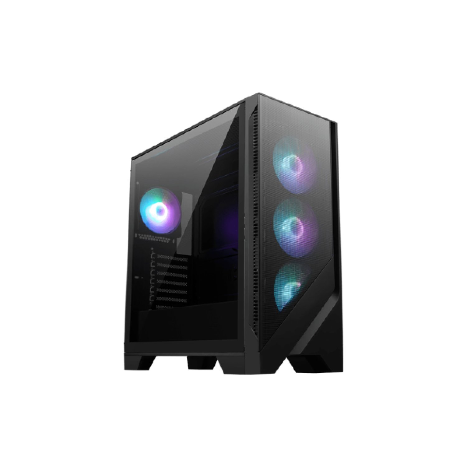 MSI MAG FORGE 320R · Caja Micro Torre · Panel Cristal · Airflow · Negro