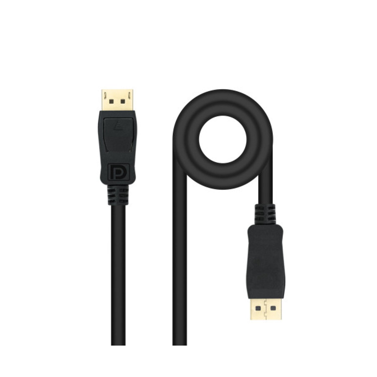 Nanocable Cable DisplayPort 1.4 · DP/M - DP/M · Negro · 0,5 m