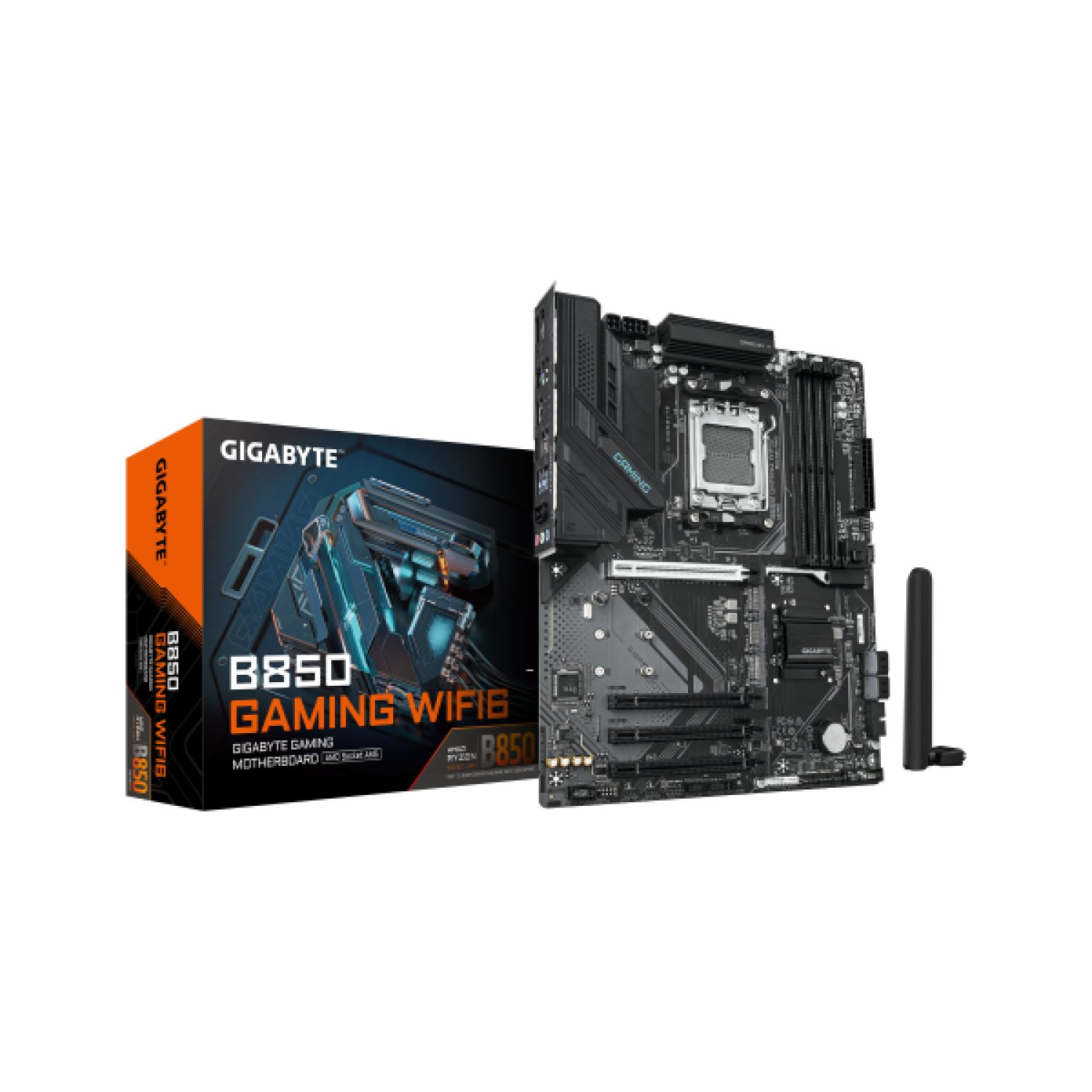 Gigabyte B850 Gaming WiFi6 · Placa Base AMD Ryzen · DDR5 8200MHz · PCIe 5.0 · WiFi 6