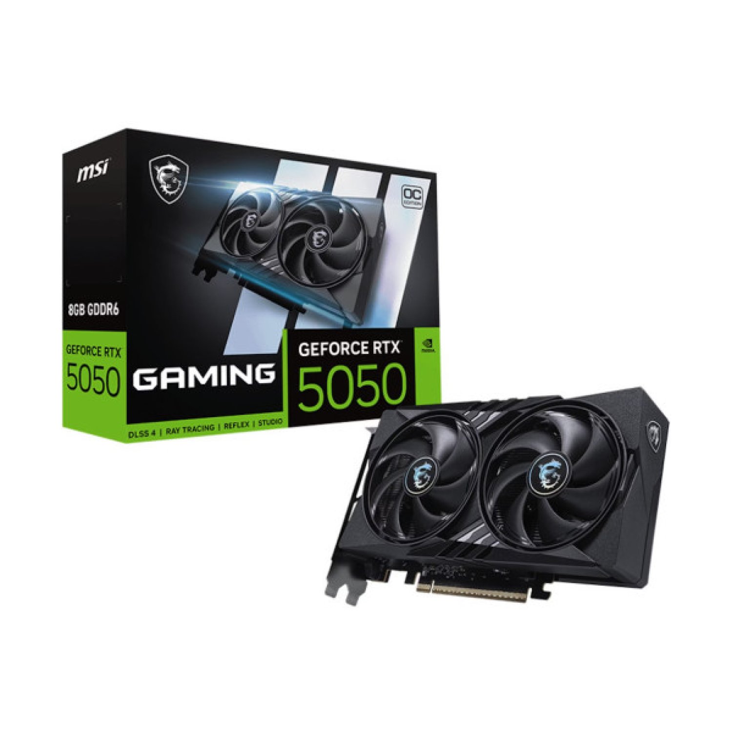 MSI RTX 5050 · 8GB GDDR6 · Gaming OC · NVIDIA