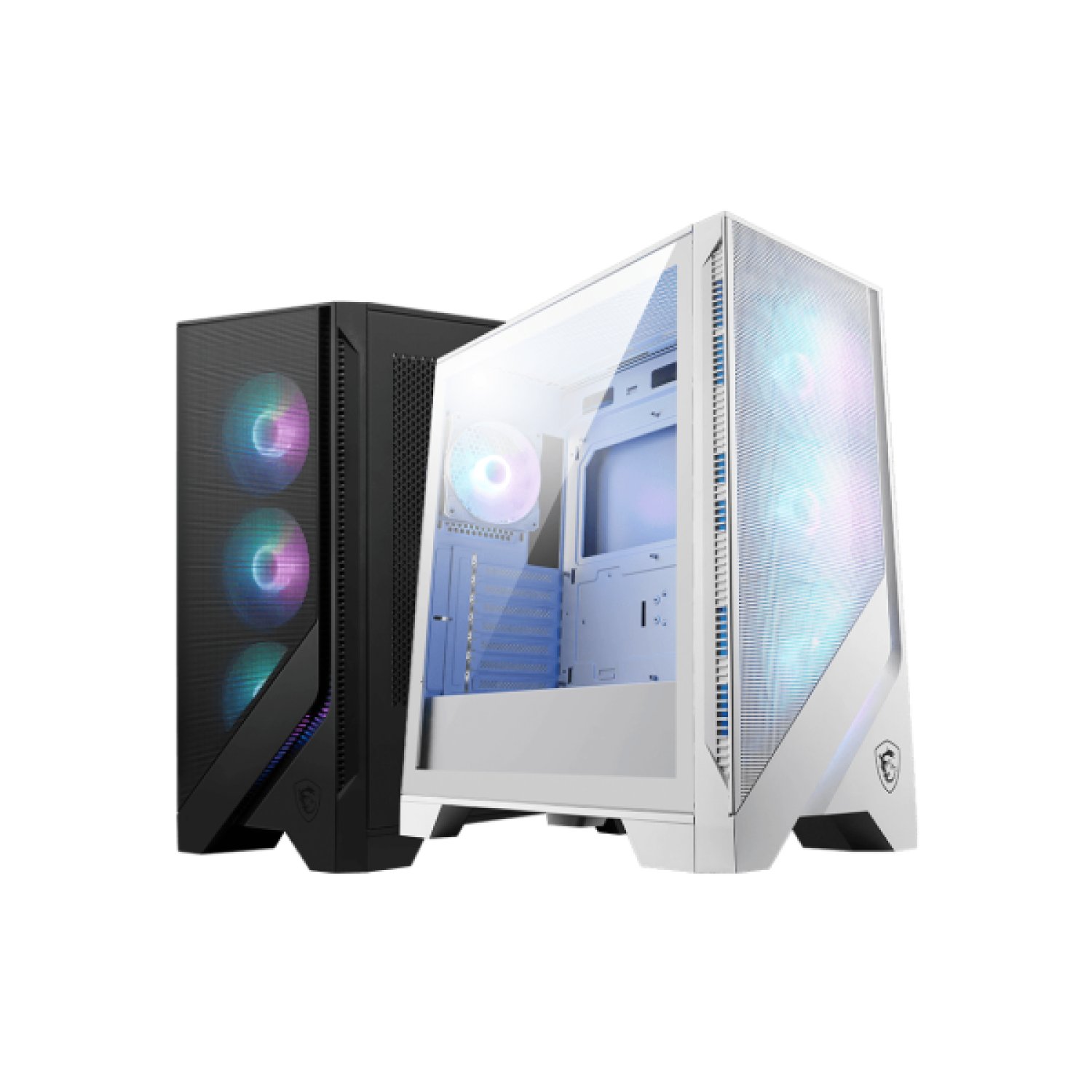 MSI MAG Forge 320R · Mid-Tower · Airflow · Blanca · 3x120mm ARGB · USB 3.2