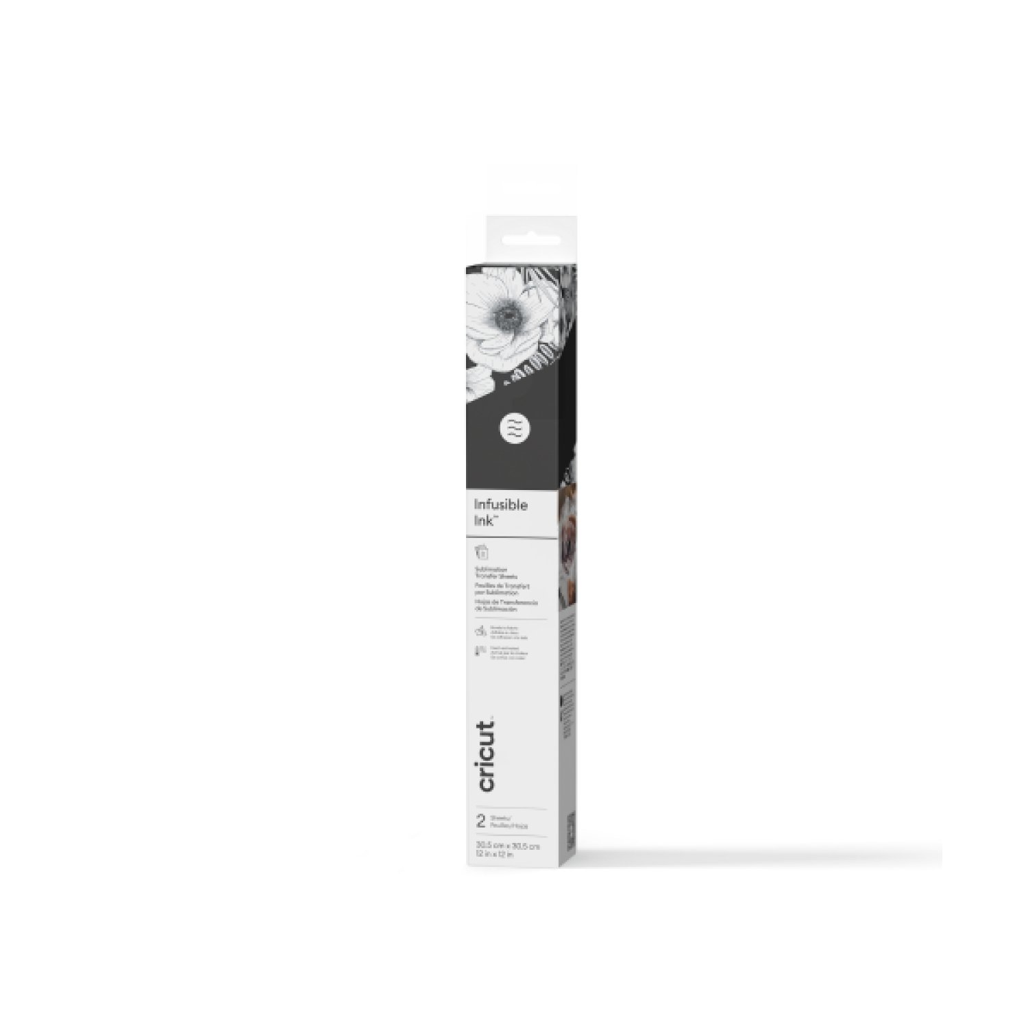 Cricut Infusible Ink Transfer Sheets · Pack 2 Hojas · Negro