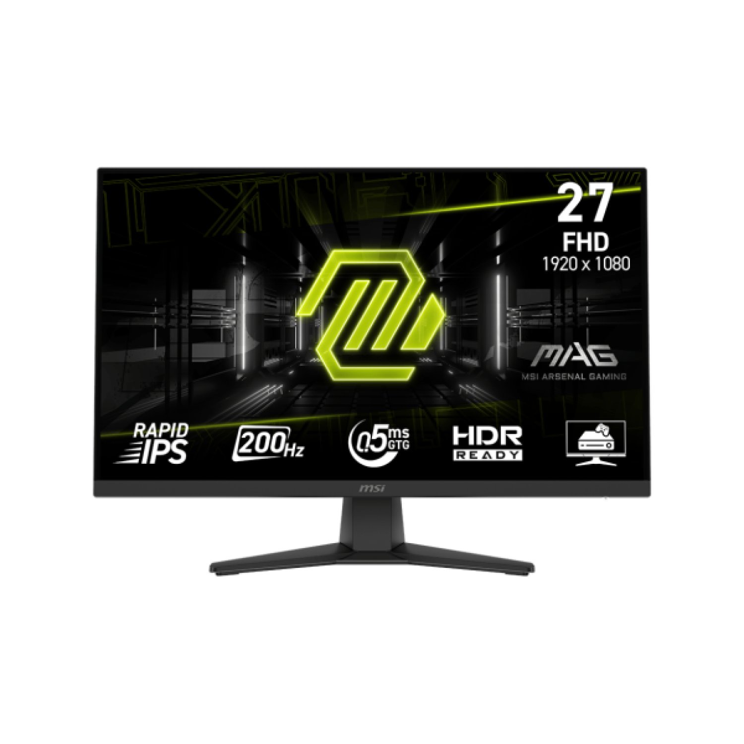 MSI MAG 272F · Monitor 27" · Full HD 1920x1080 · Panel IPS · 165Hz