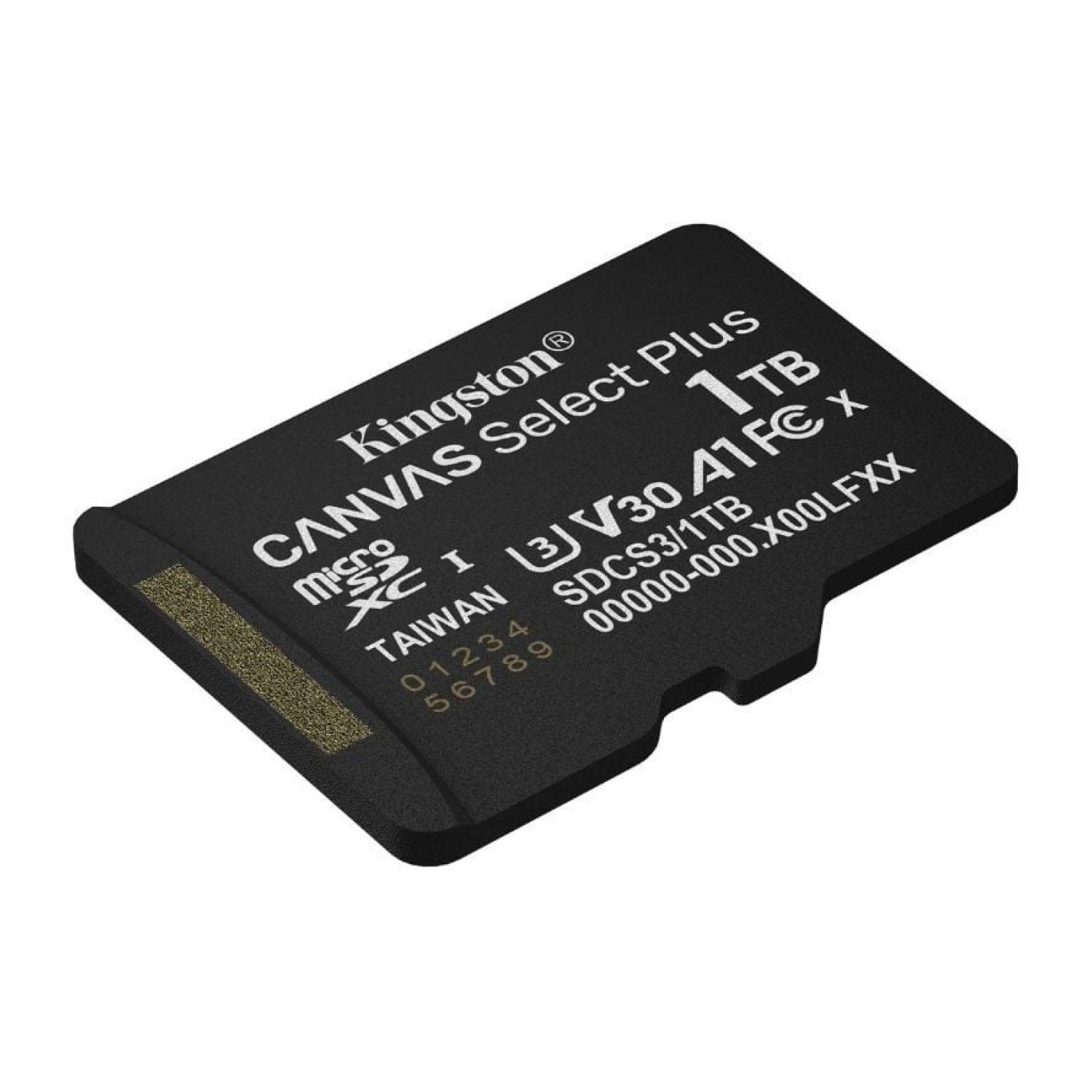 Kingston Canvas Select Plus · microSDXC 1TB · 150 MB/s · A1 · Gen3