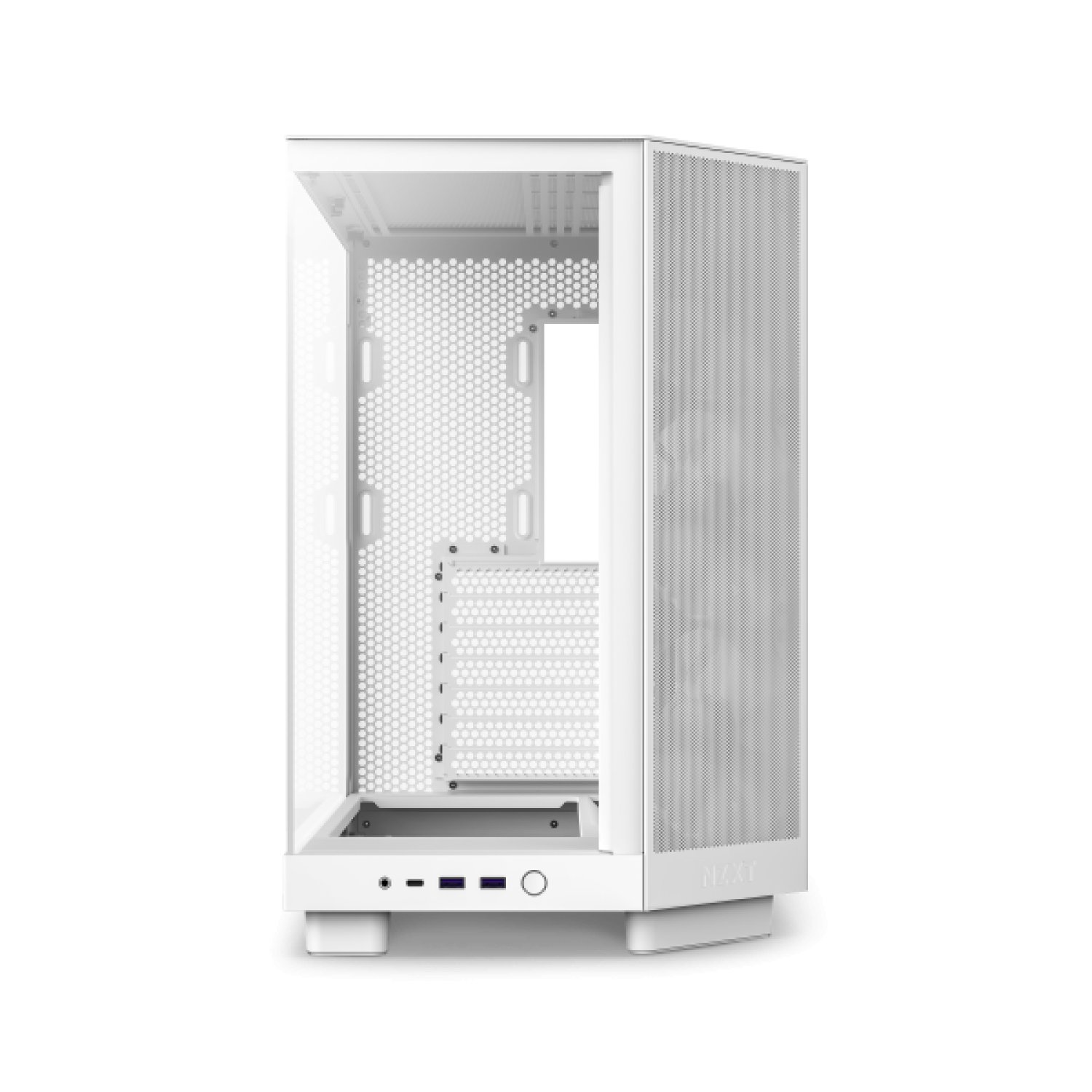 NZXT H6 Flow · Caja Midi Tower · Flujo de Aire Optimizado · Blanco
