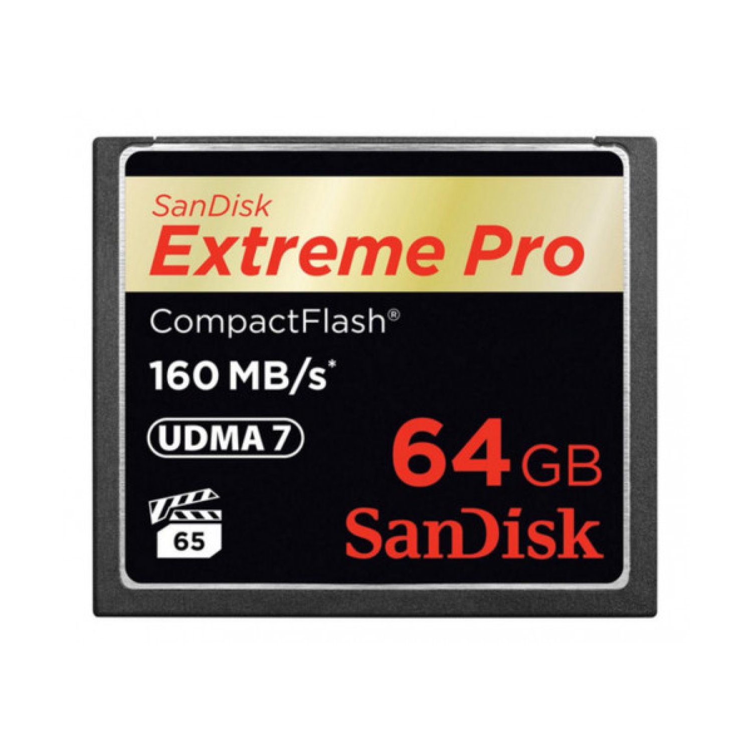 SanDisk Extreme Pro · CompactFlash · 64GB · 160MB/s