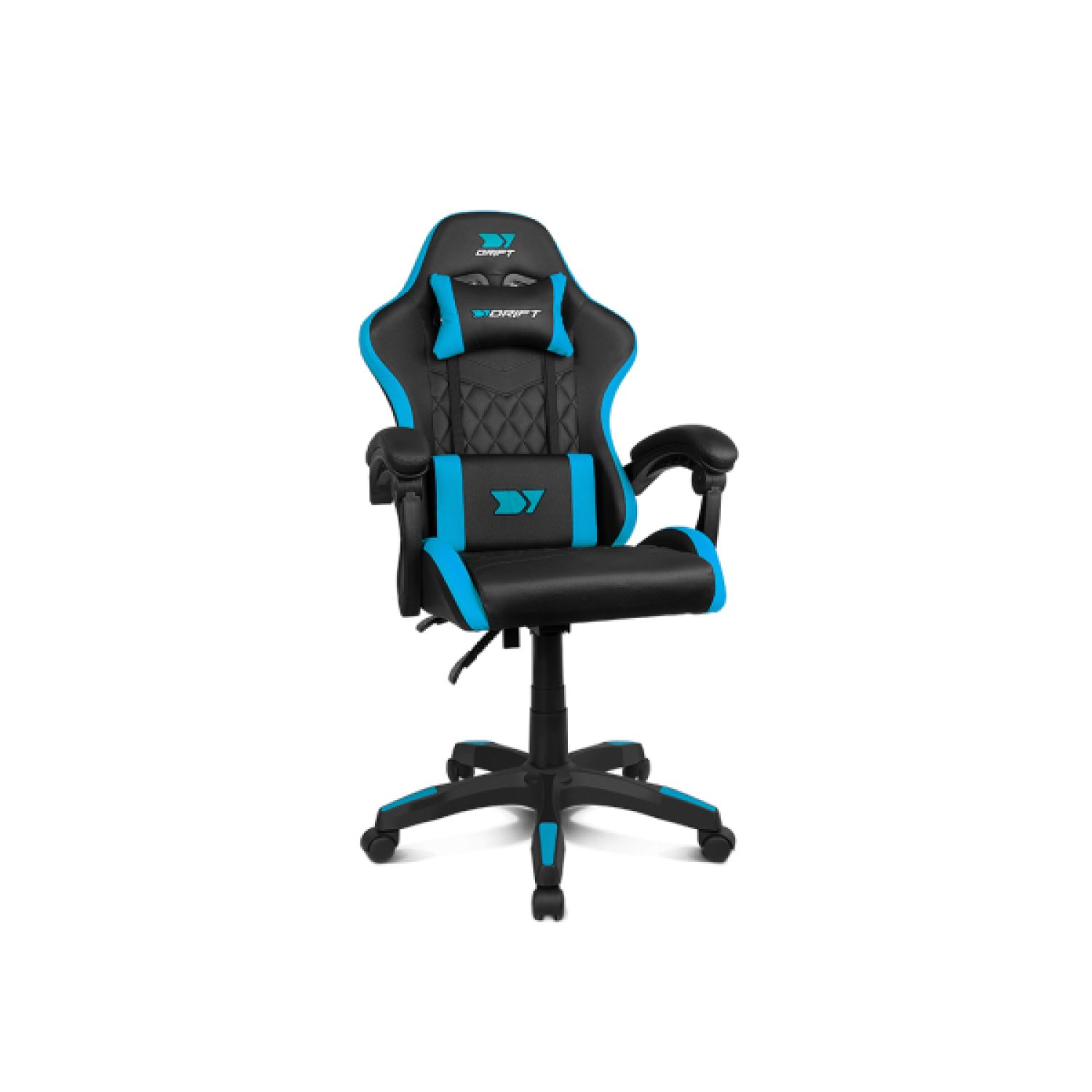 Drift DR35BL · Silla Gaming · Asiento Acolchado · Negro y Azul