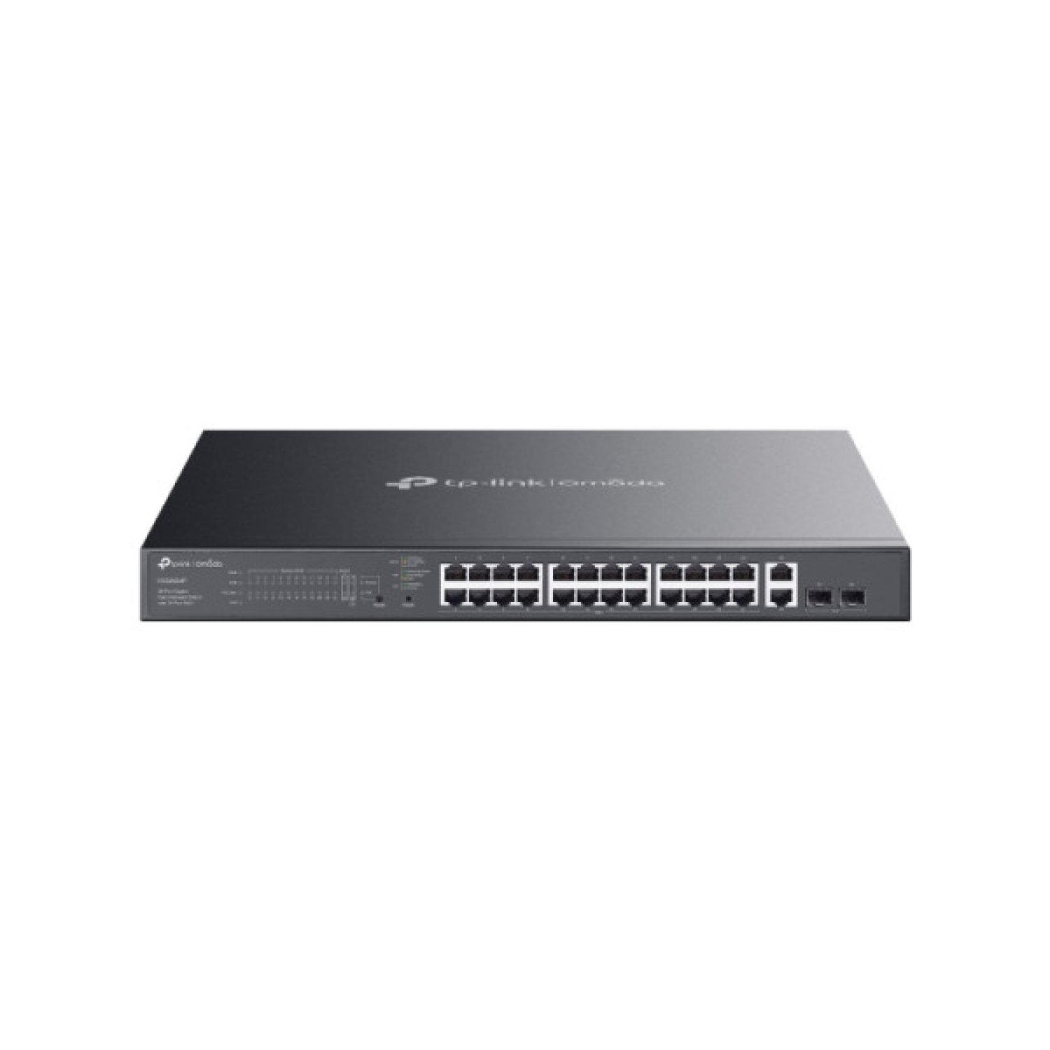 TP-Link Omada ES228GMP · Switch Gestionado · 28 Puertos Gigabit · PoE · Negro