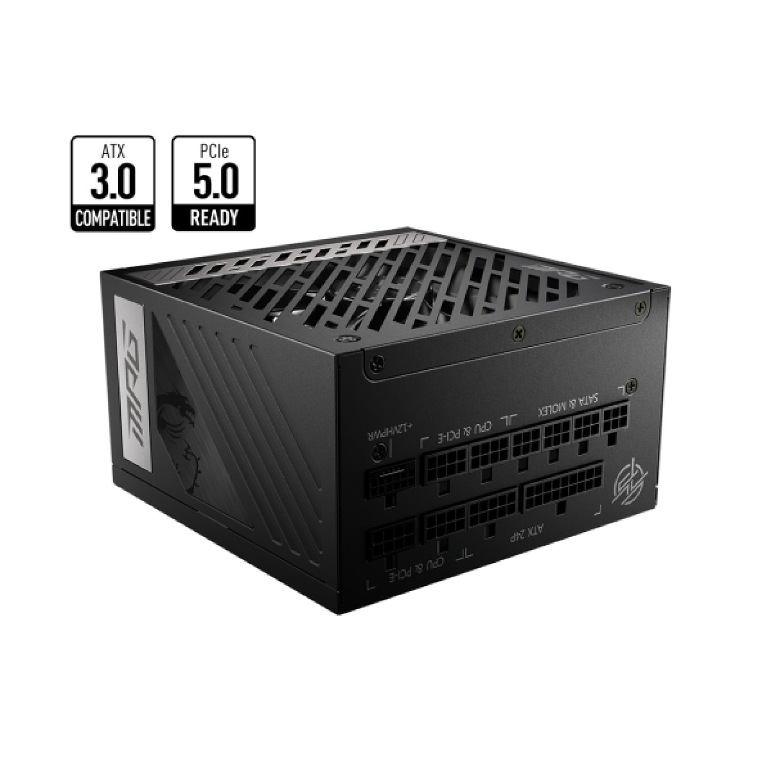 MSI MPG A850G PCIe5 · Fuente de Alimentación · 850W · 24-pin ATX · Negra